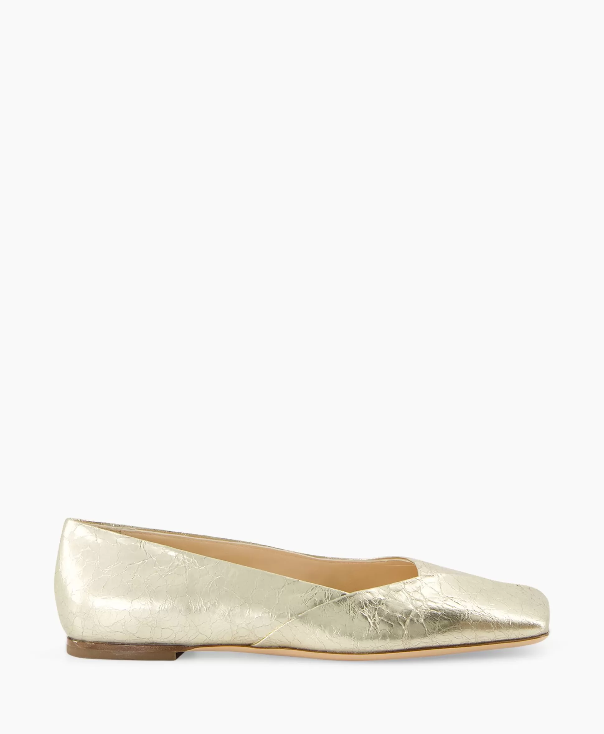 Flash Sale Ballerina Rina Asym Goud Dames Instappers