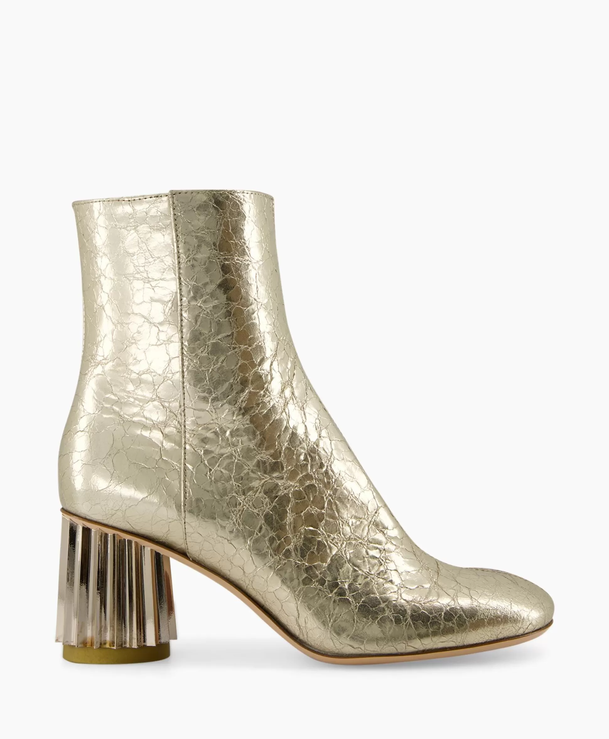 Clearance Enkellaars Dorica M Bootie Goud Dames Laarzen