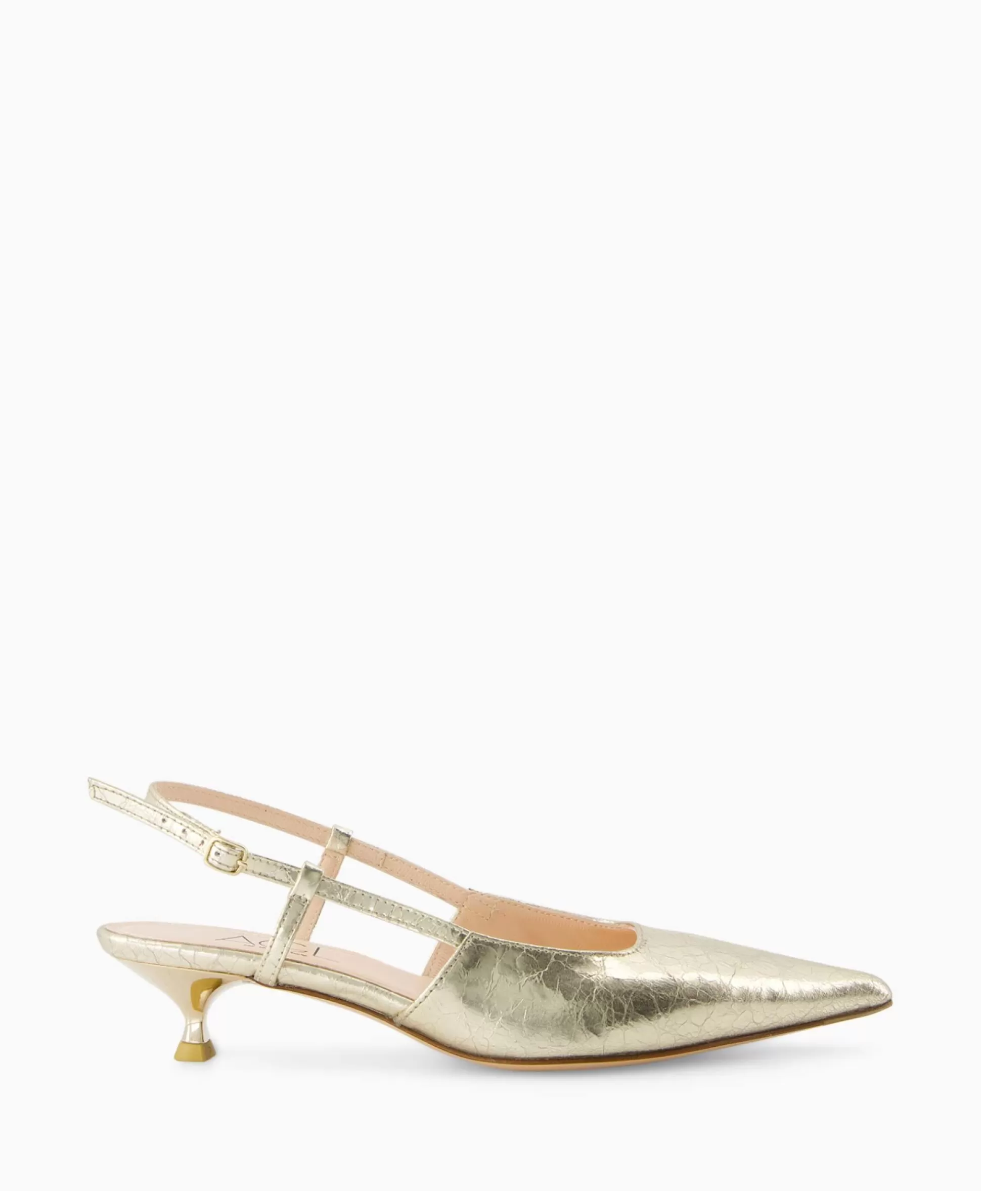 Shop Pump Lenor Sling Goud Dames Pumps