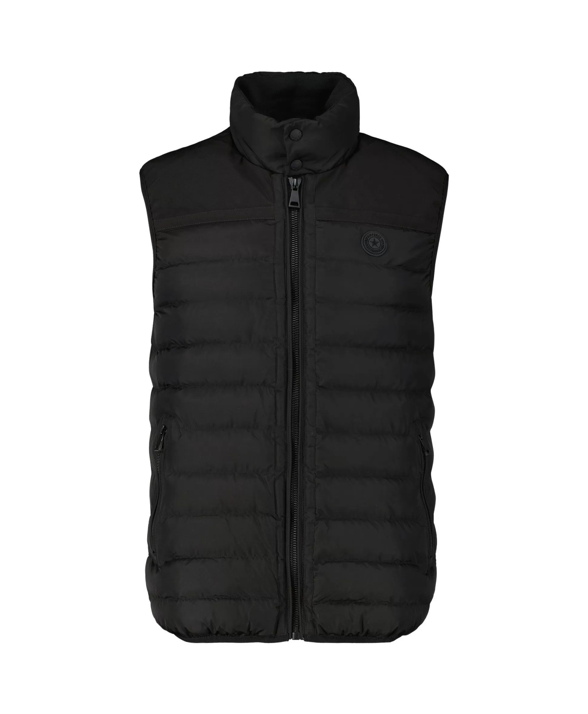 Shop Bodywarmer Jas Zwart Heren Jassen