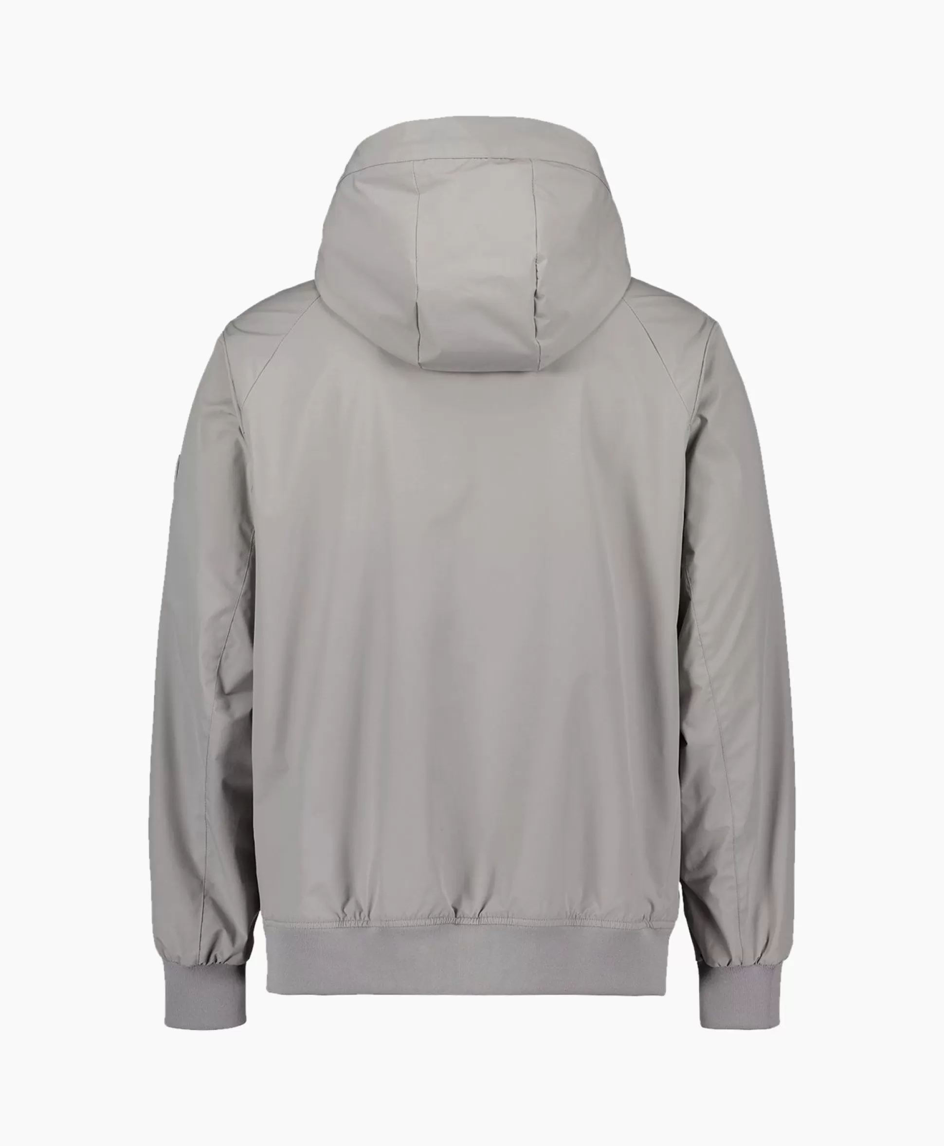 Outlet Jack Hooded Four-Fay Stretch Grijs Heren Jassen