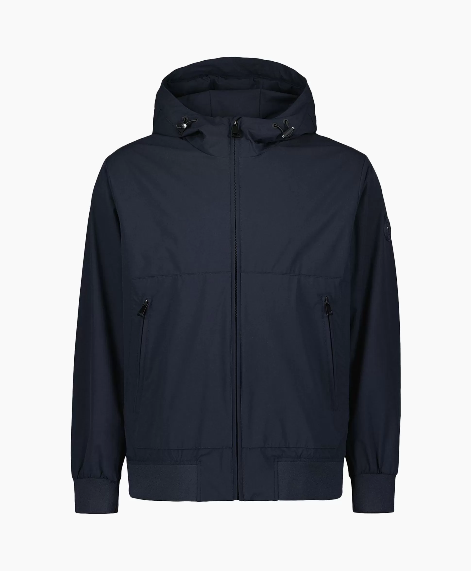 Store Jack Hooded Four-Way Stretch Donker Blauw Heren Jassen