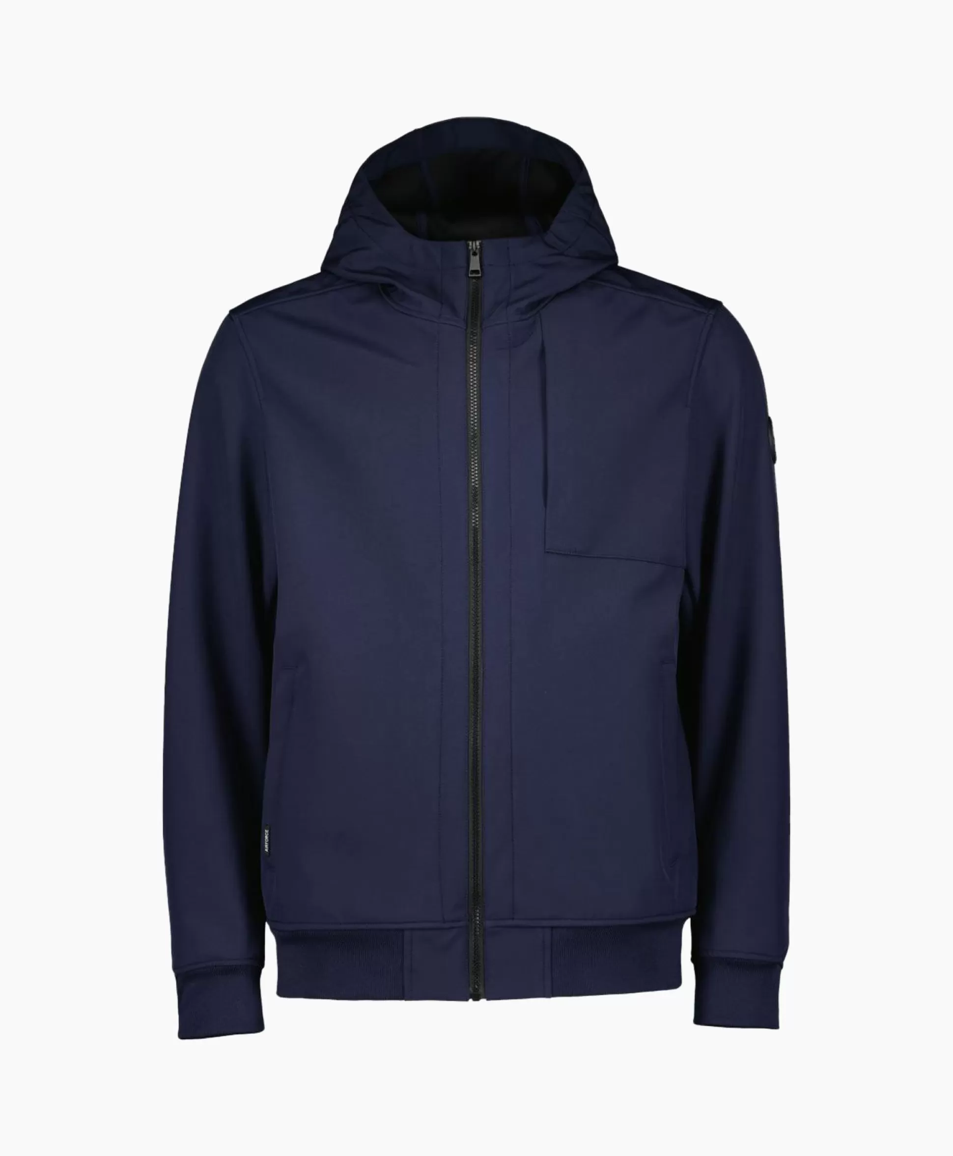 Online Jack Softshell Midden Blauw Heren Jassen