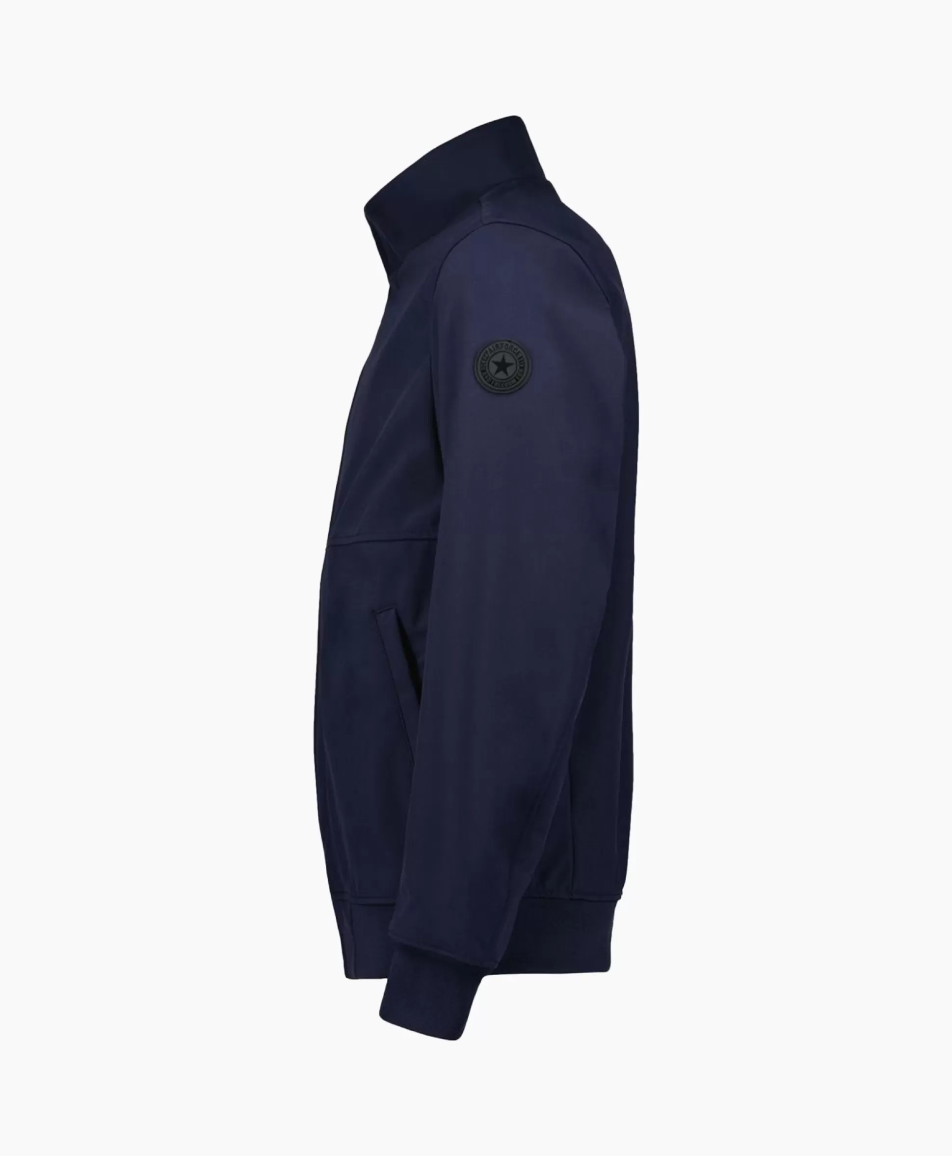 Outlet Softshell Jas Blauw Heren Jassen