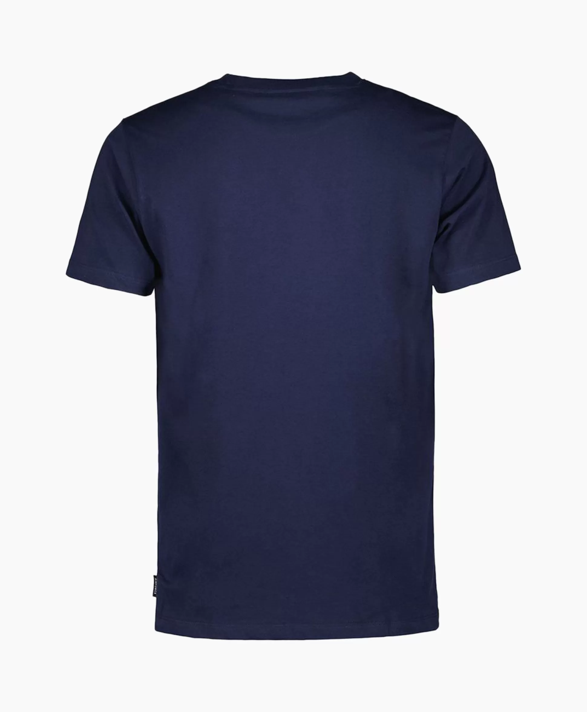 Best Sale T-Shirt Basic Midden Blauw Heren T-Shirts