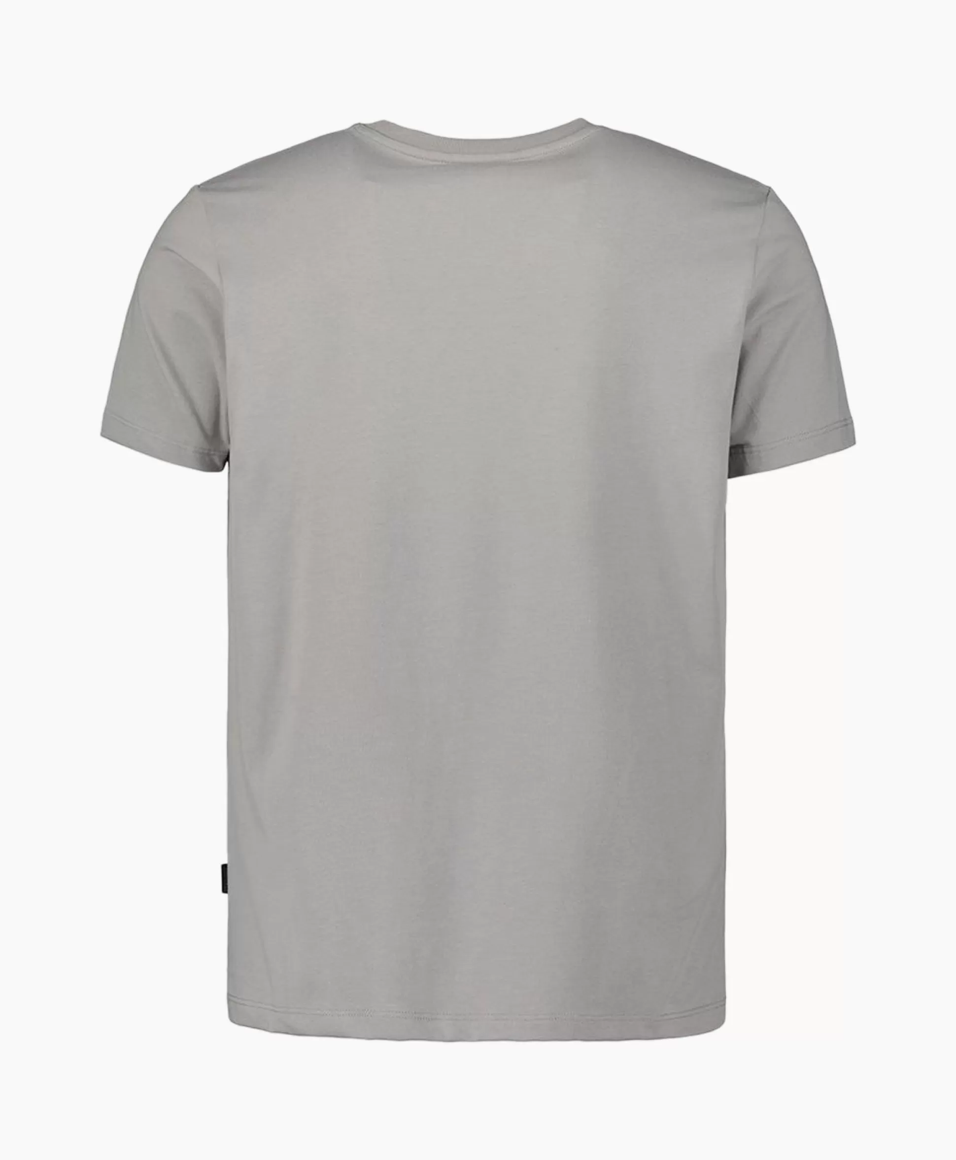 Fashion T-Shirt Korte Mouw Basic Grijs Heren T-Shirts