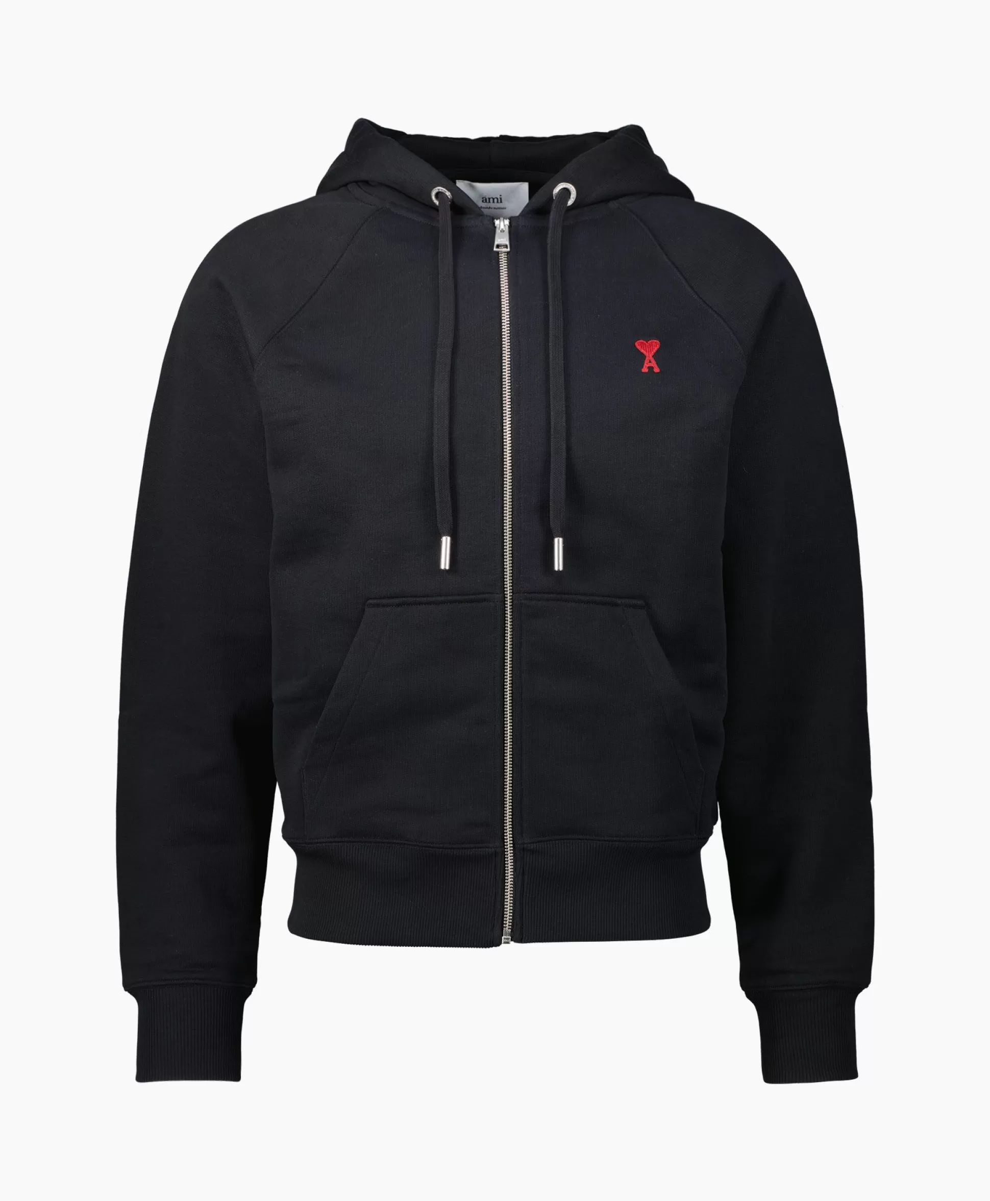 Shop Hoodie Adc Zipped Zwart Heren Truien