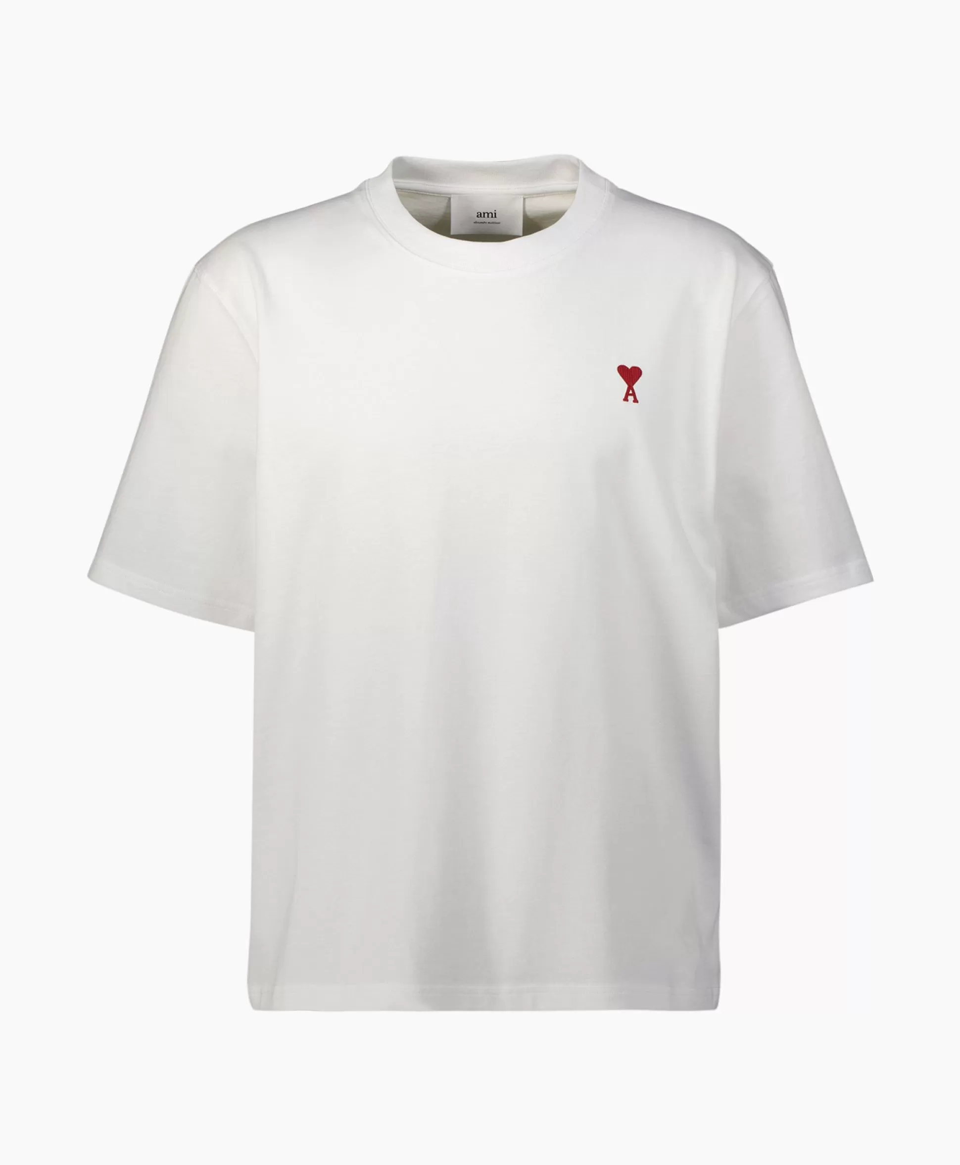 New T-Shirt Korte Mouw Ami De Coeur Off White Heren T-Shirts
