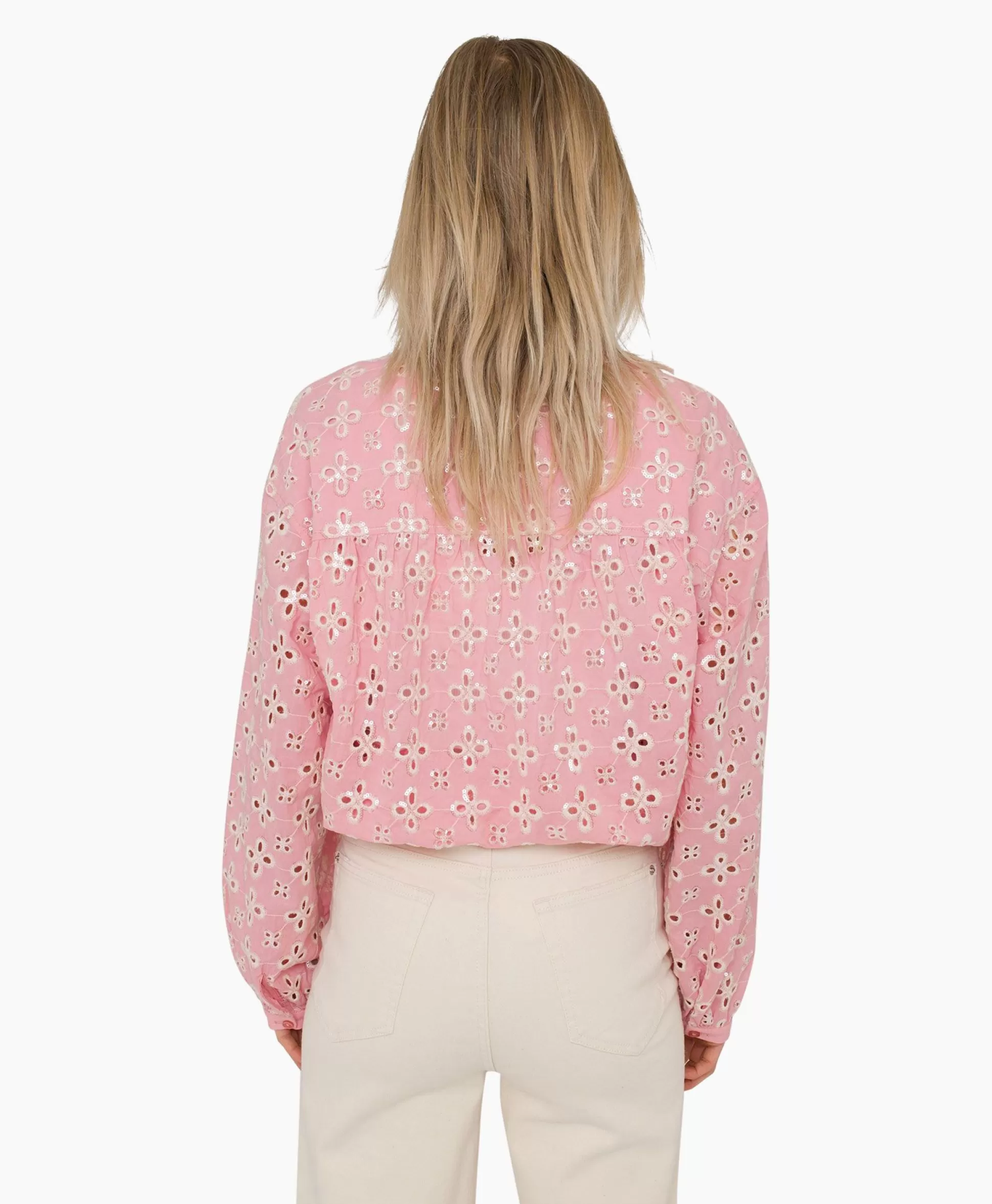 Best Sale Blouse 17A05-03393 Rose Dames Blouses