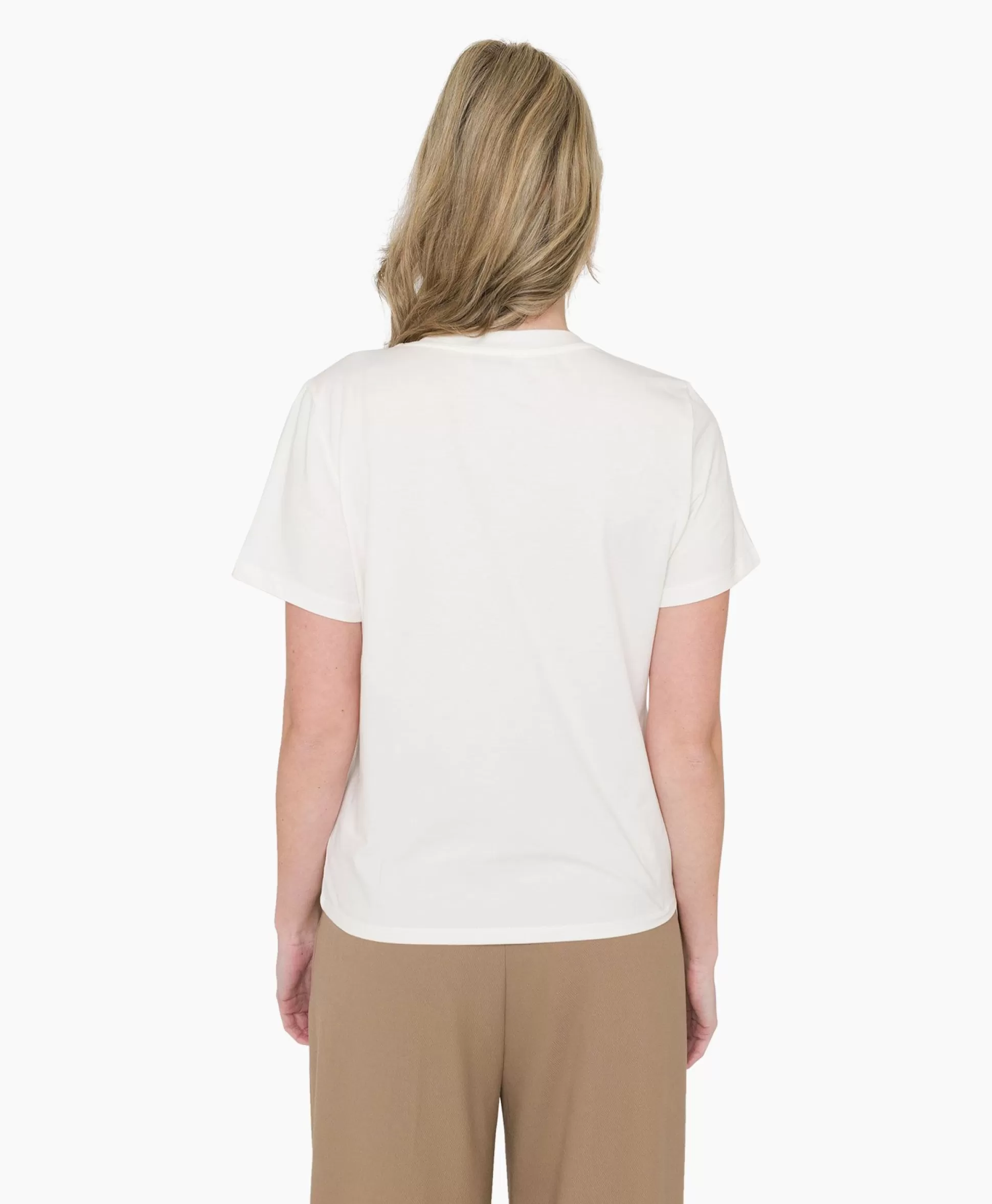 Discount T-Shirt 08A04-03677 Off White Dames T-Shirts & Tops