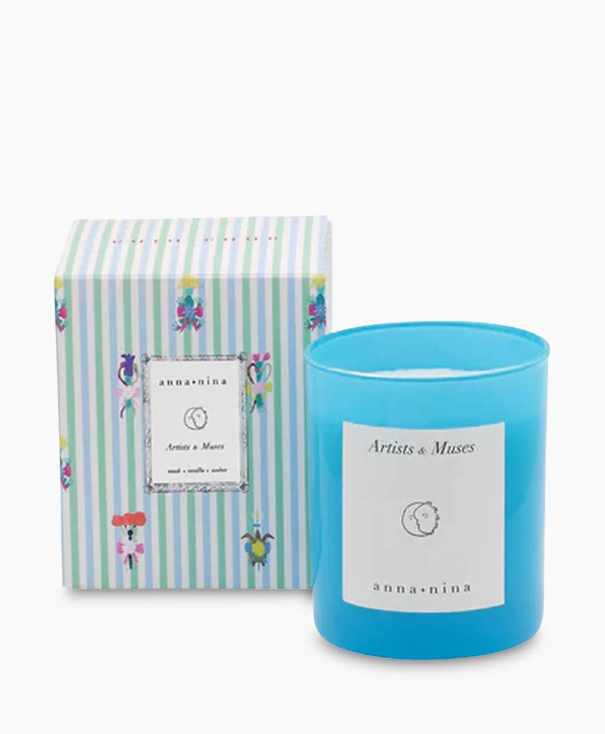 Online Kaars Artists And Muses Scented Candle Blauw Lifestyle Lifestyle