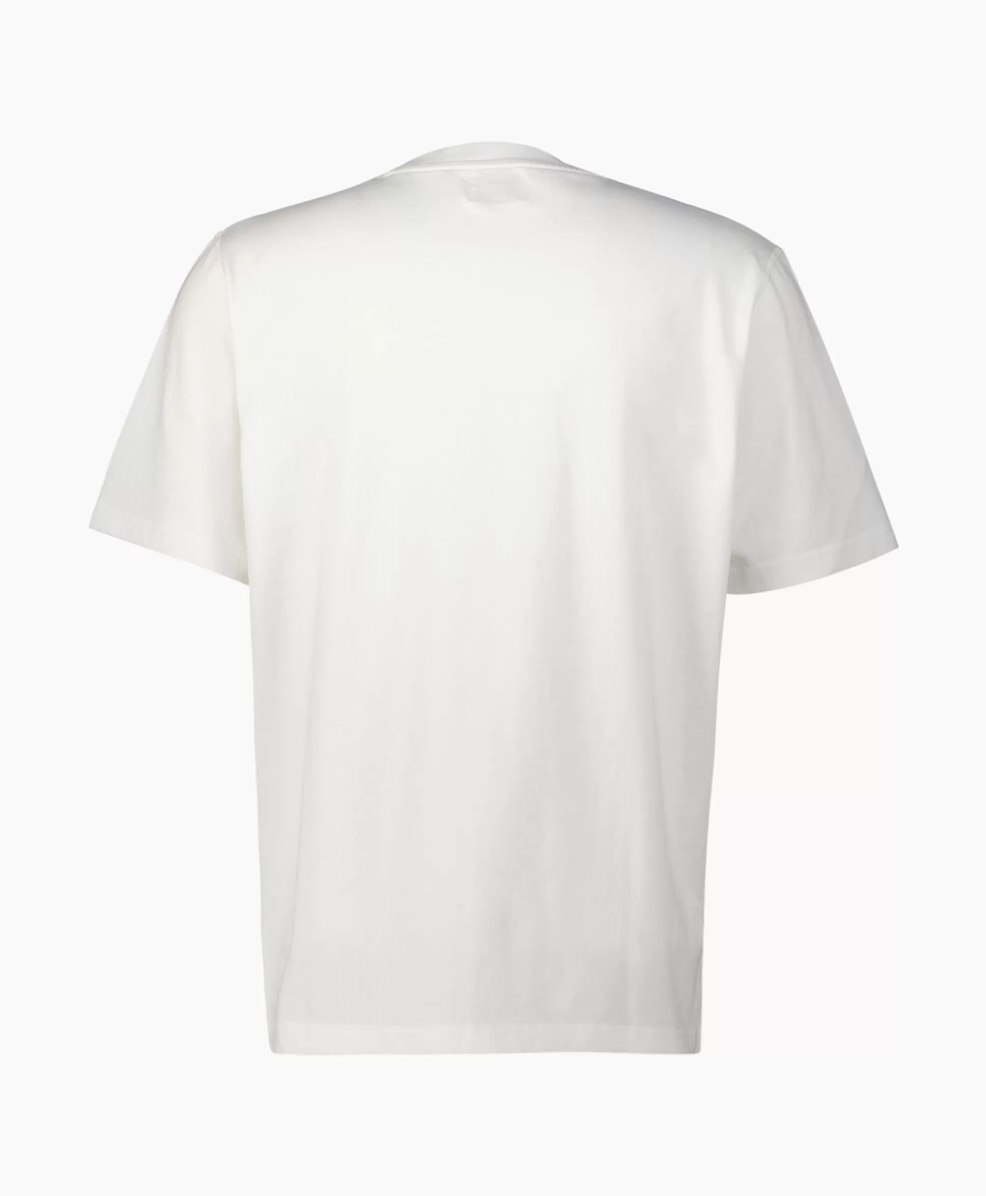 Clearance T-Shirt Korte Mouw Front Arte Chest Wit Heren T-Shirts