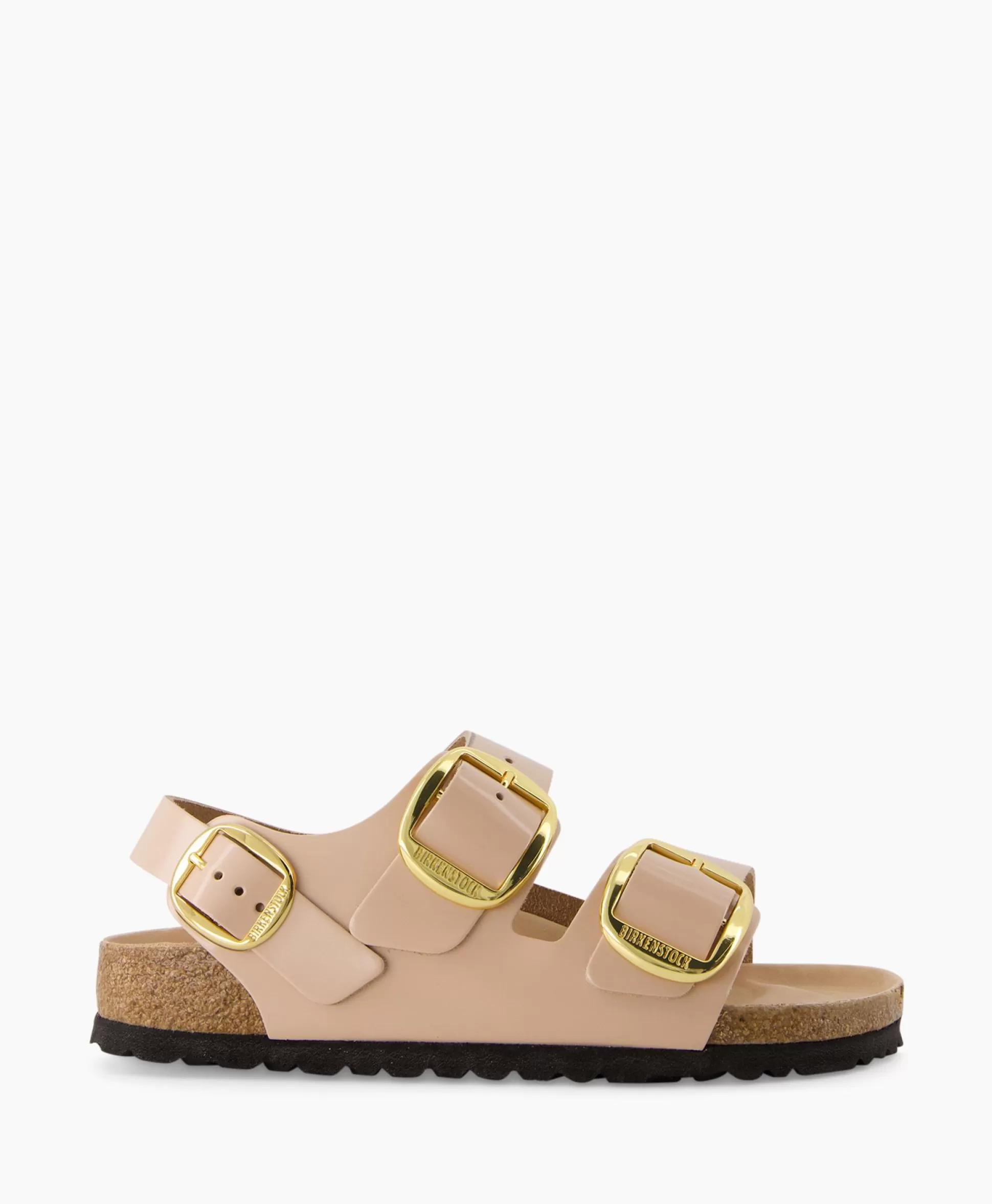 Hot Sandaal Zonder Hak Milano Beige Dames Sandalen