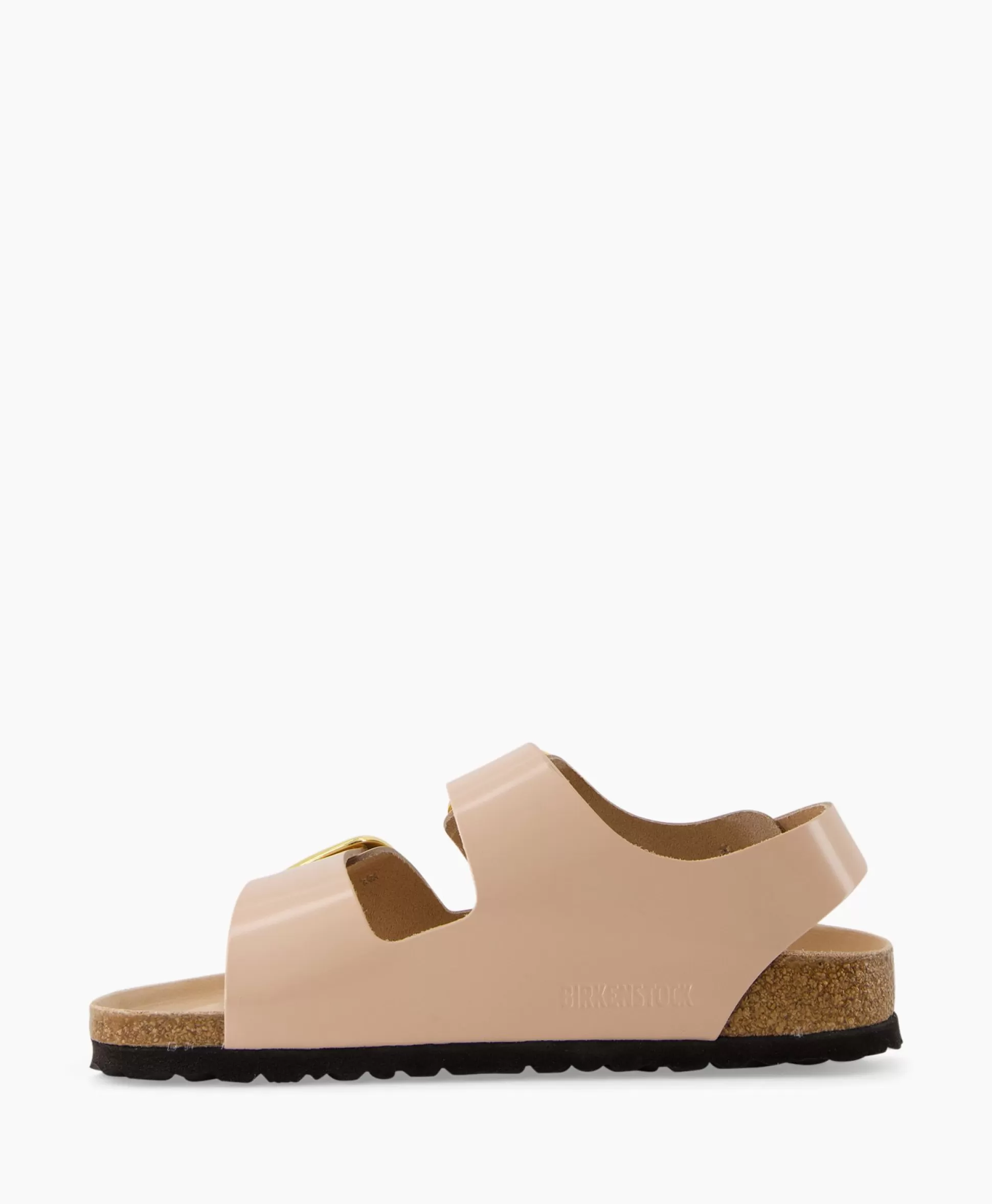 Hot Sandaal Zonder Hak Milano Beige Dames Sandalen