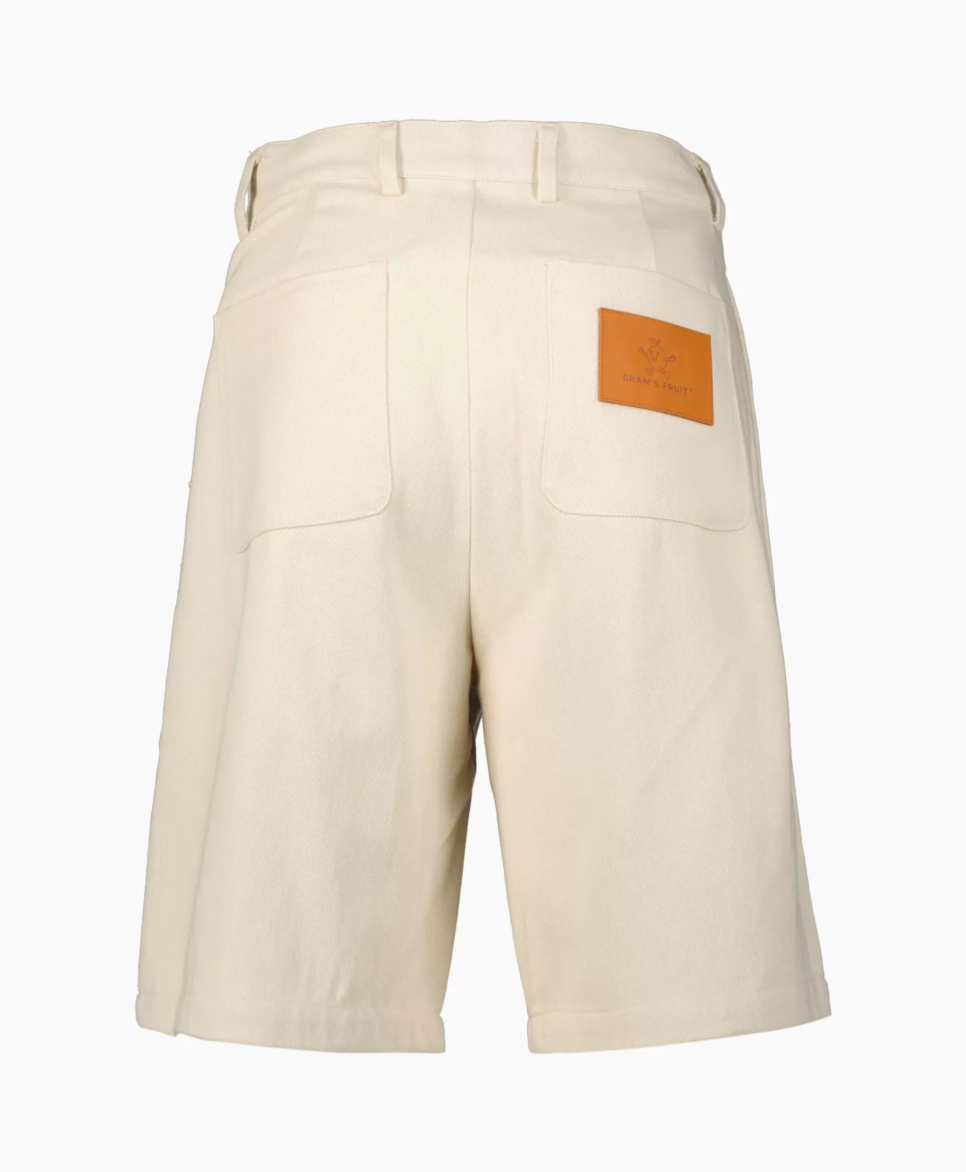 Best Sale Bram's Fruit Korte Broek Twill Shorts Beige Heren Broeken