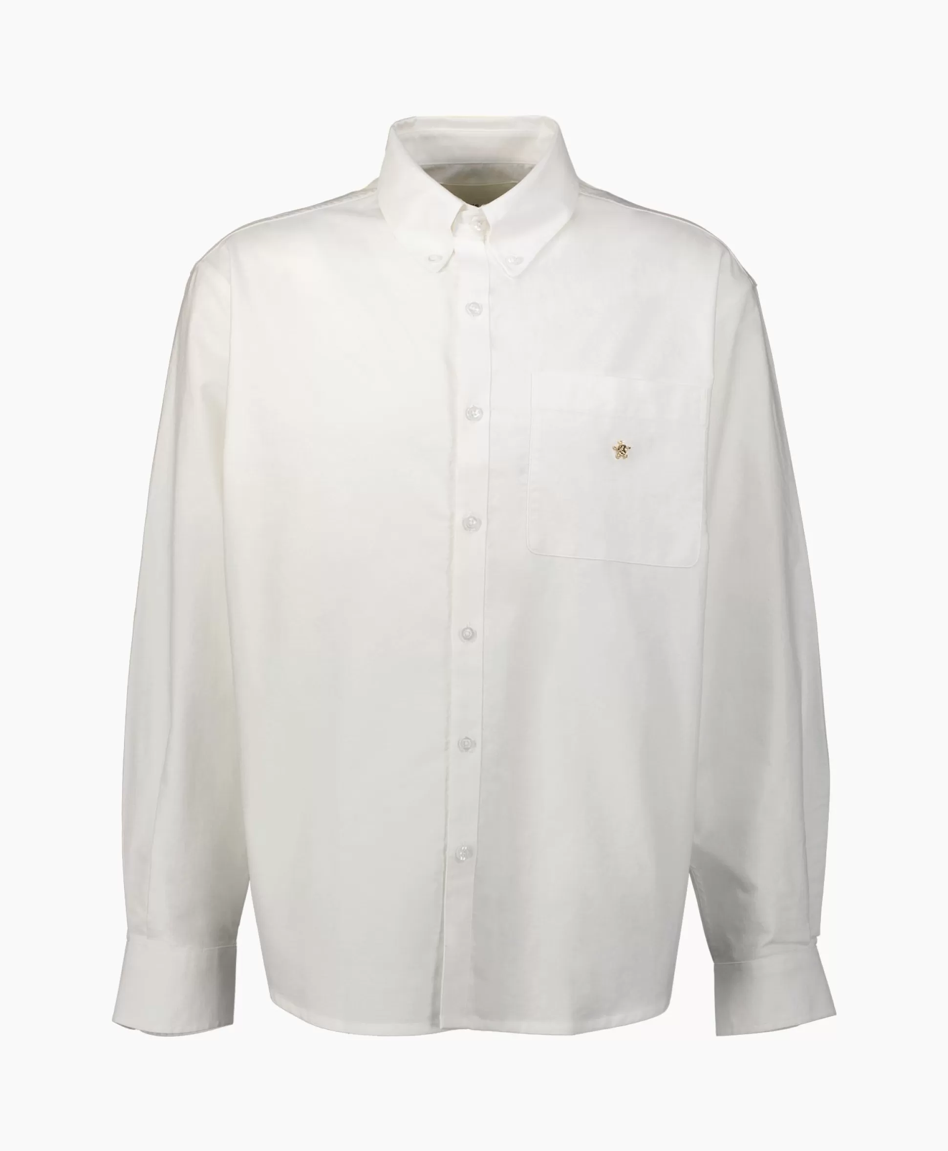 Sale Bram's Fruit Overhemd Oxford Shirt Wit Heren T-Shirts