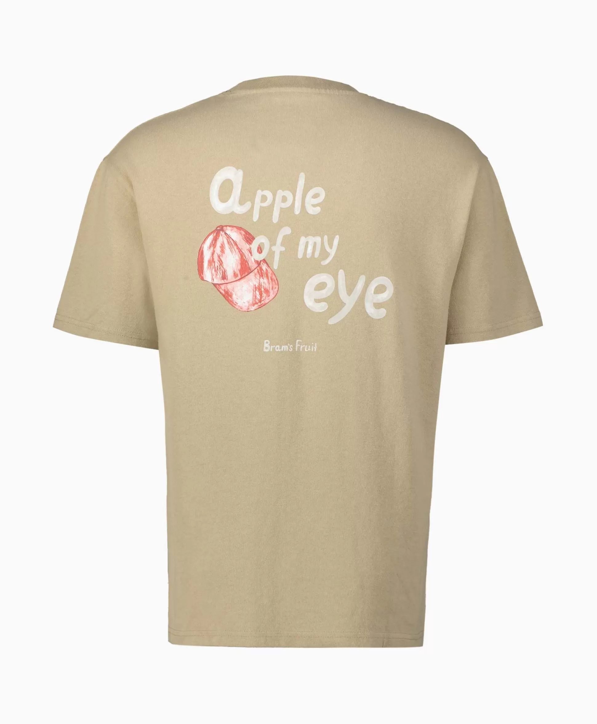 Best Bram's Fruit T-Shirt Korte Mouw Atelier Khaki Heren T-Shirts