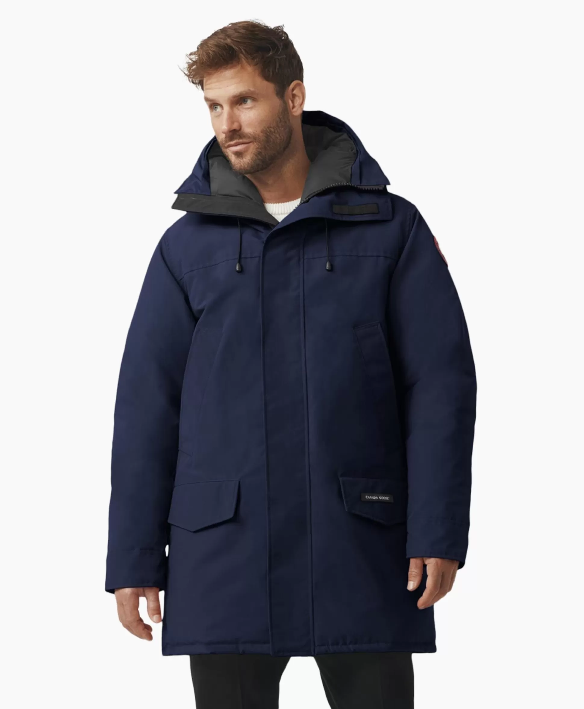 Best Sale Gewatteerde Jas Langford Parka Blauw Heren Jassen