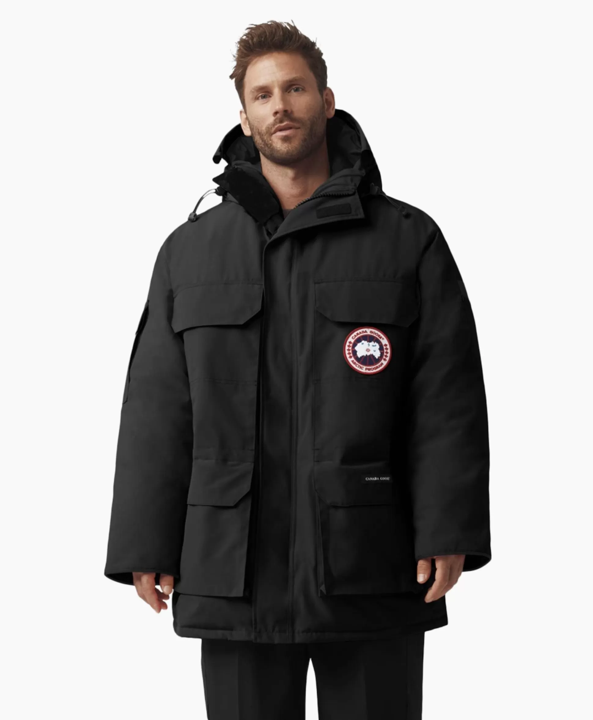 Online Parka Expedition Zwart Heren Jassen