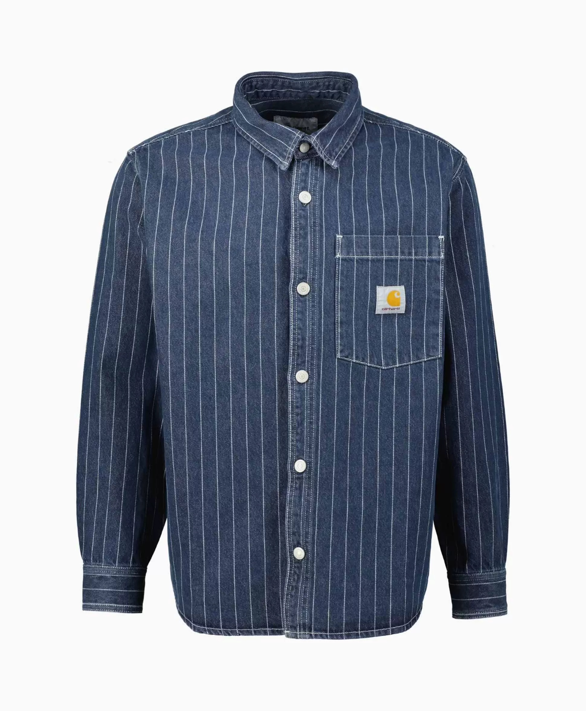 Outlet Overshirt Orlean Donker Blauw Heren Jassen