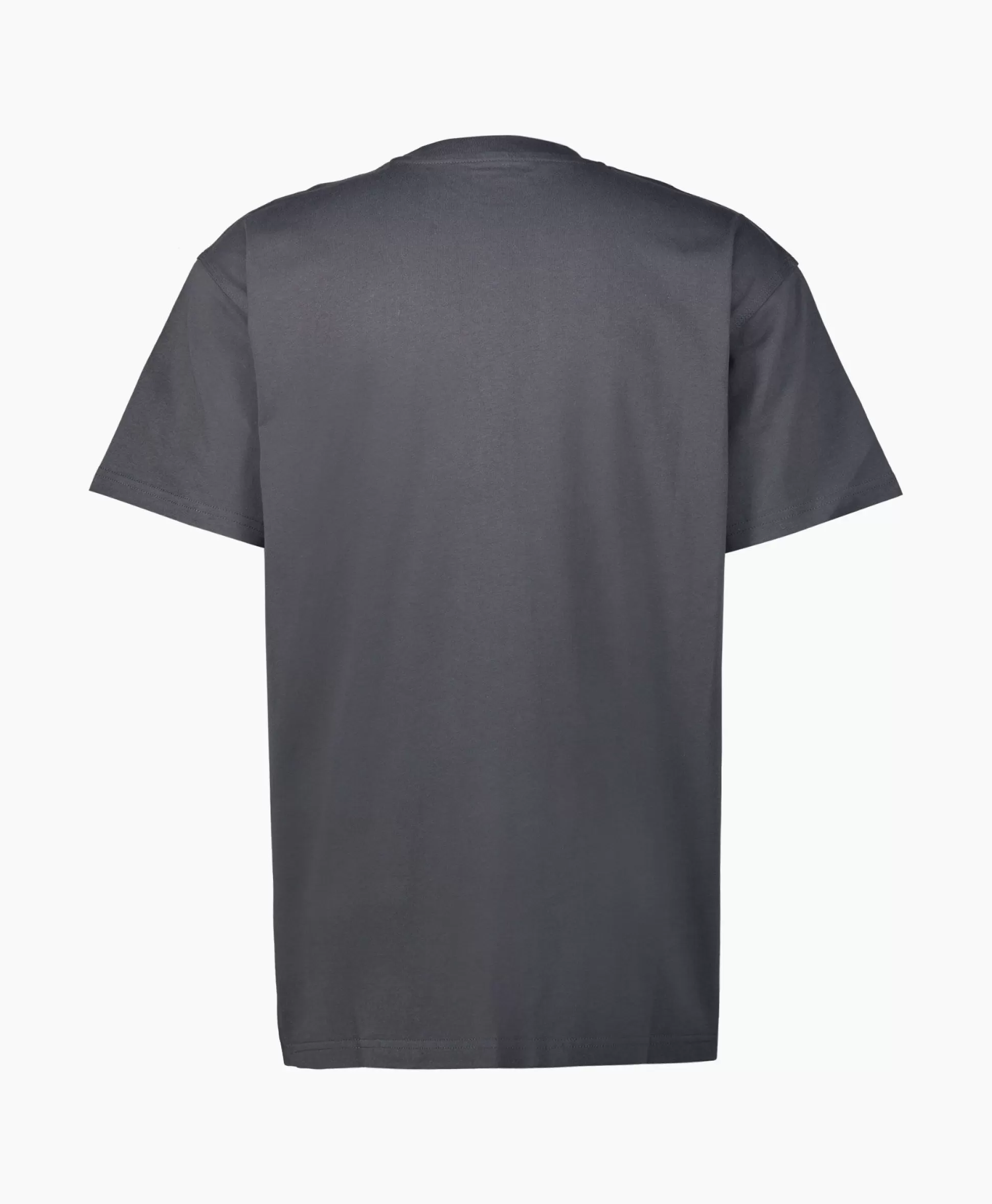 Fashion T-Shirt S/S American Script Organic Cotton Donker Blauw Heren T-Shirts