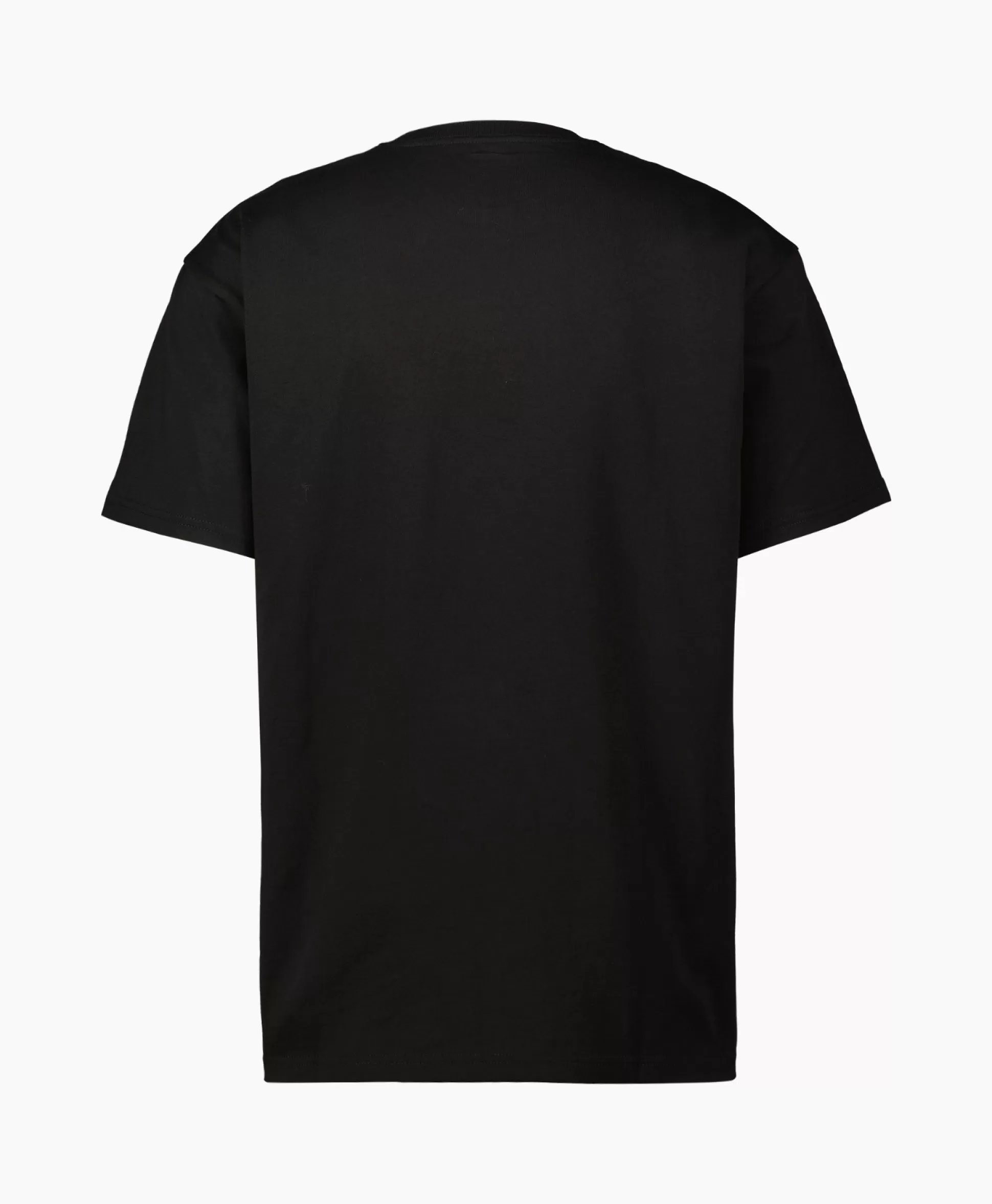 Shop T-Shirt S/S Chase Cotton Zwart Heren T-Shirts