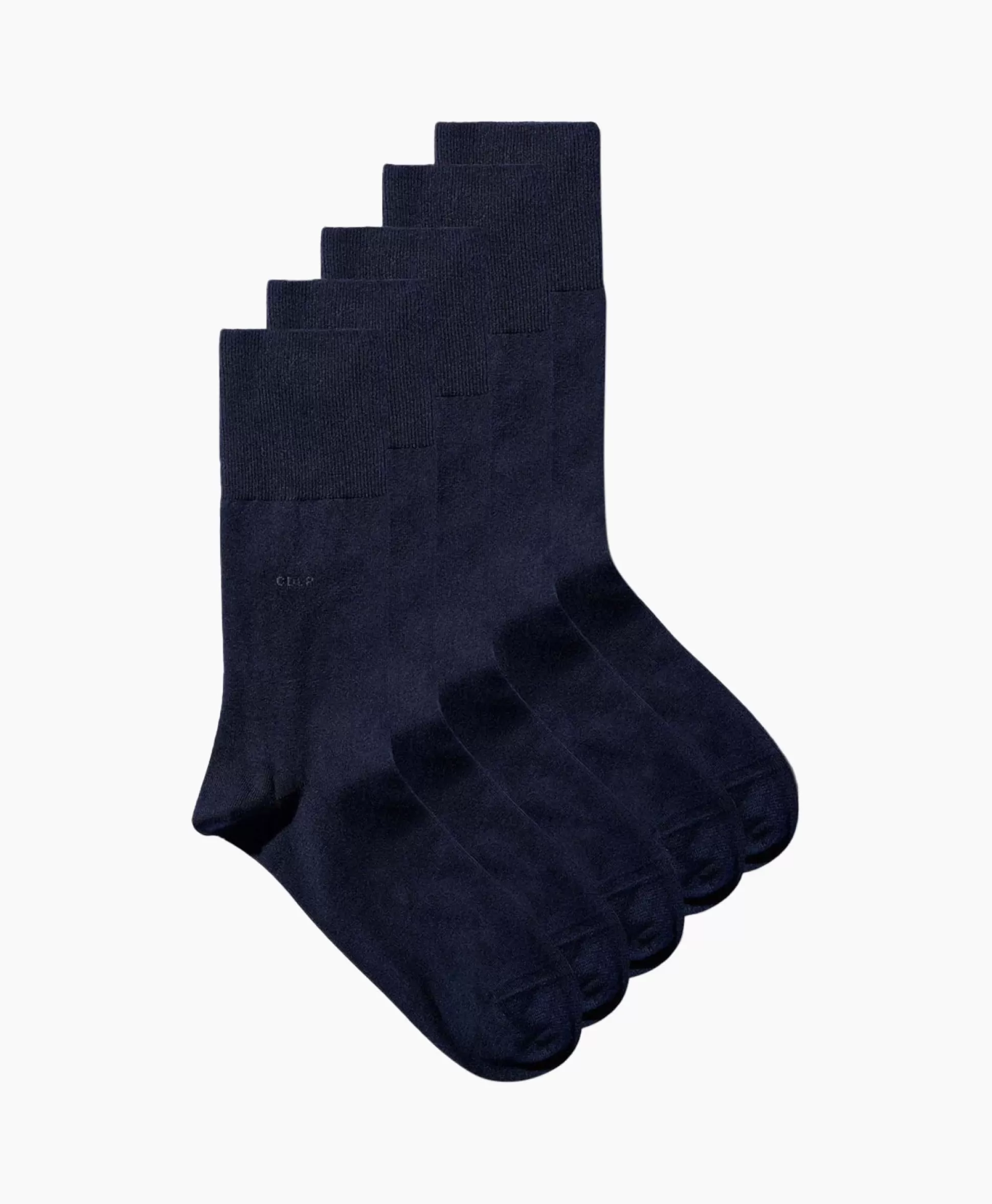 Hot Sokken 5-Pack Mid Bamboo Blauw Heren Sokken