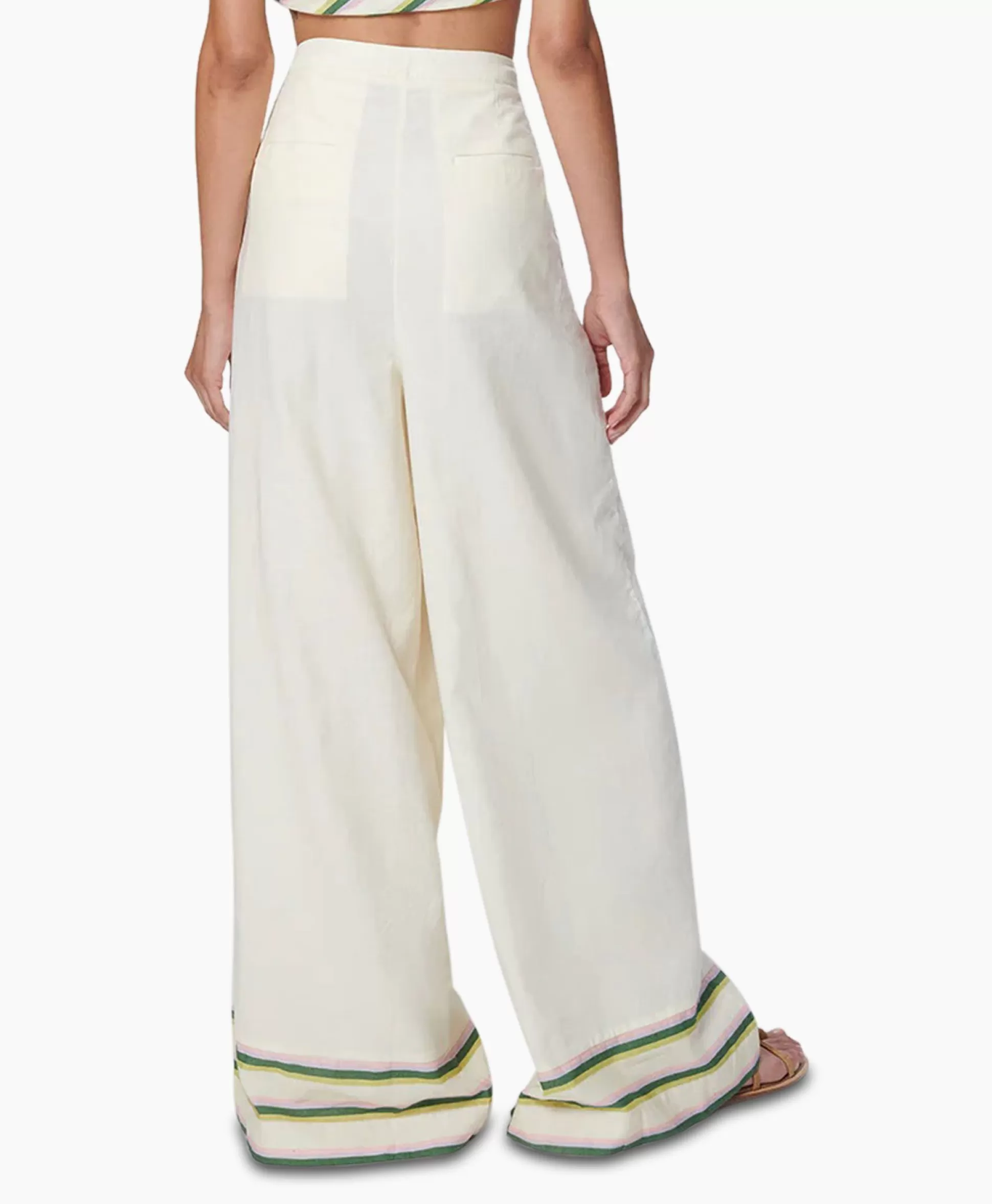 Fashion Pantalon Okra Ecru Dames Broeken