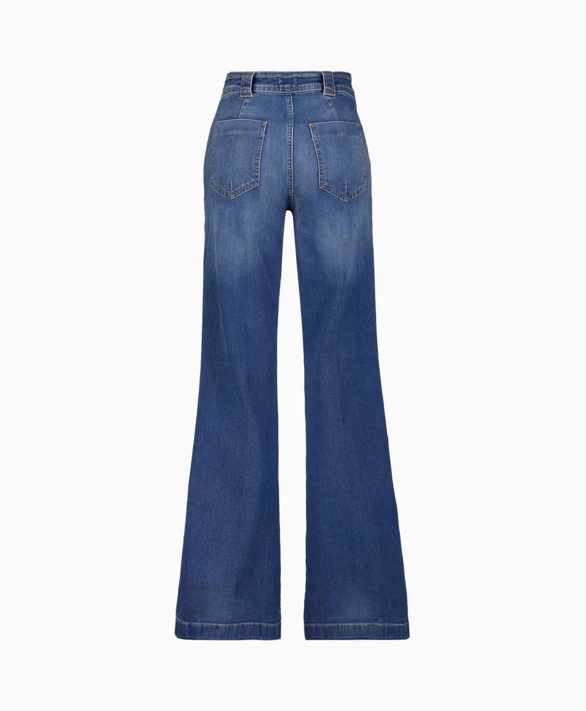 Fashion Jeans Aria Midden Blauw Dames Broeken