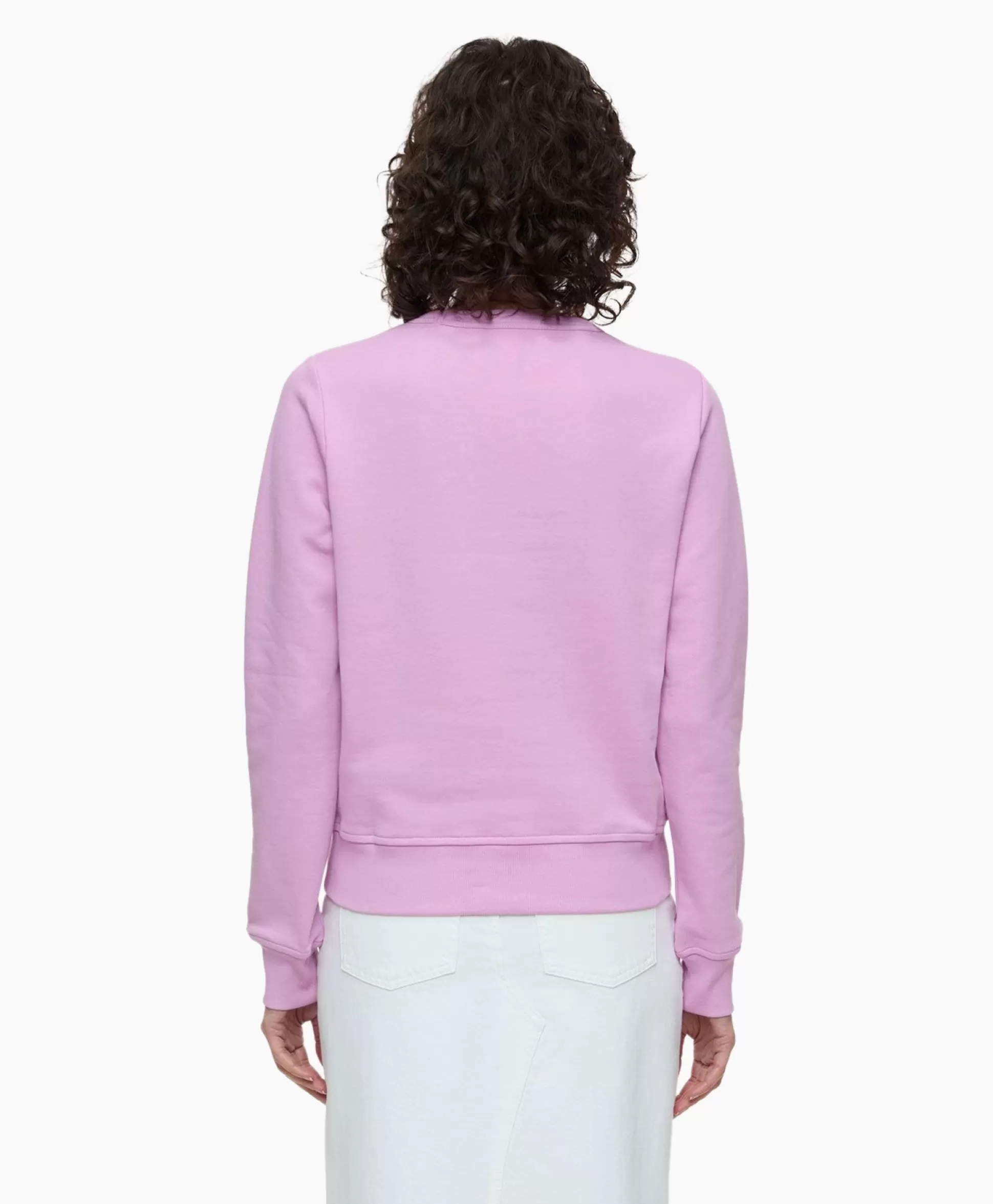 New Pullover Fitted Pink Dames Truien