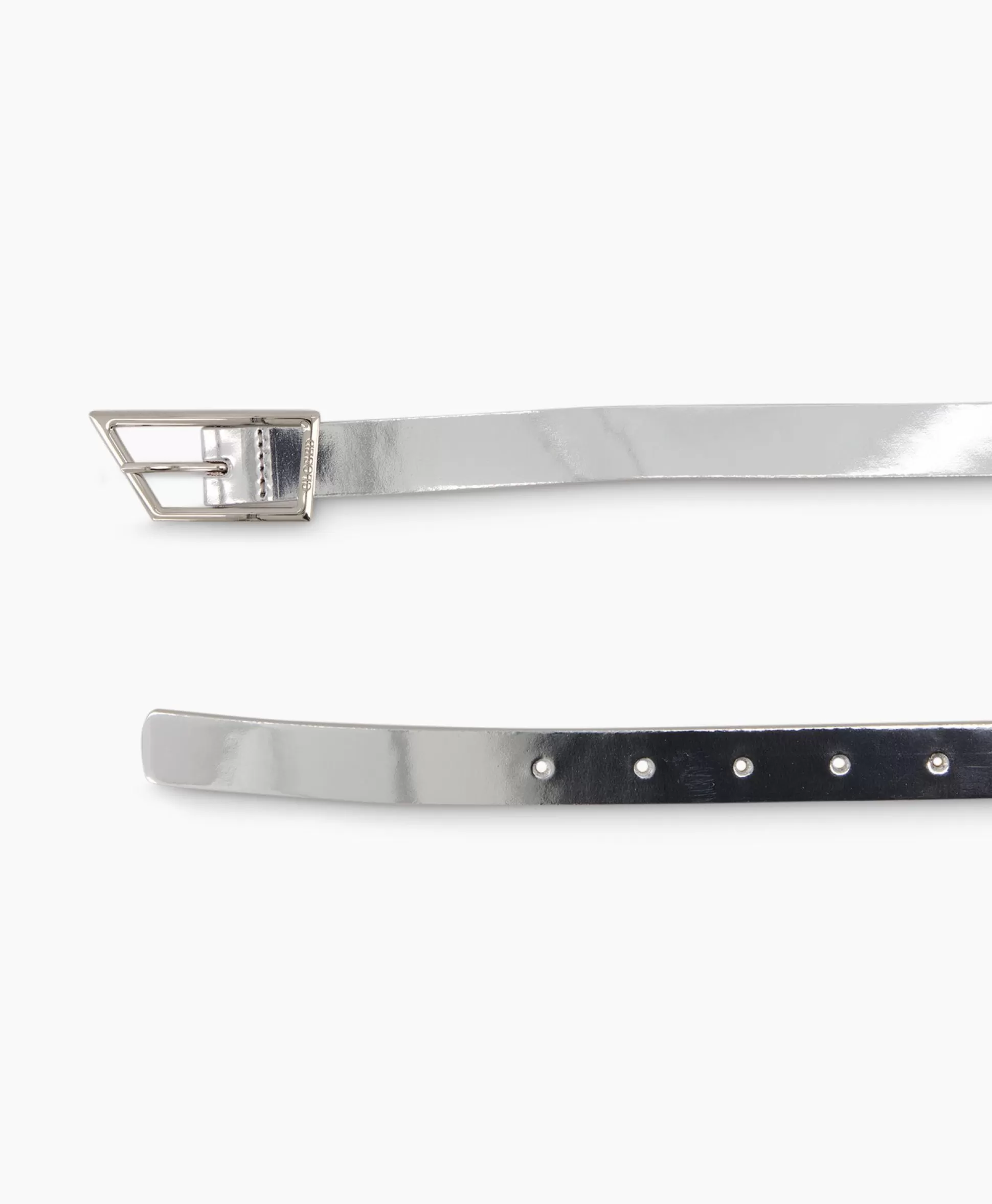 New Riem Belt Zilver Dames Riemen