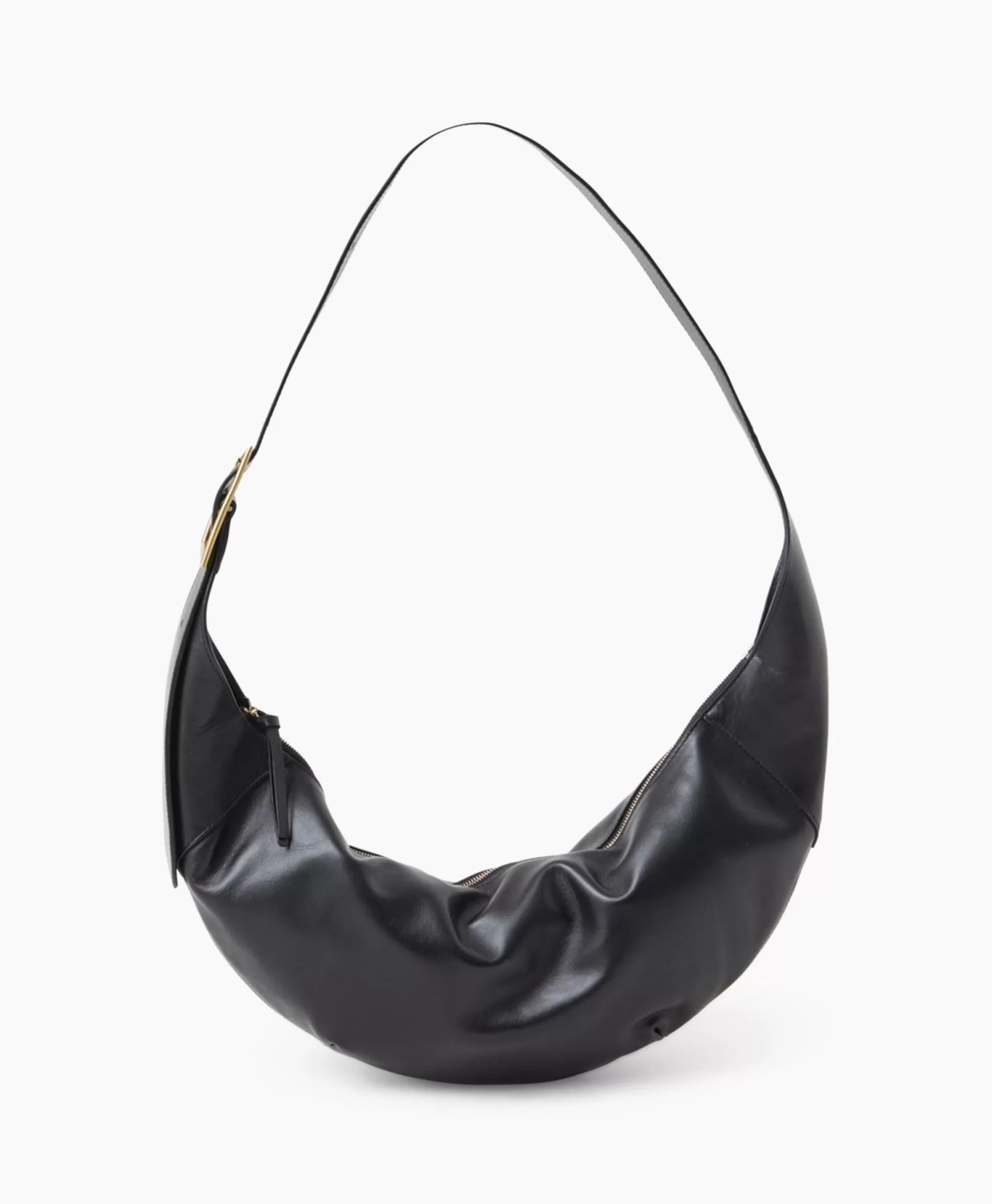 Flash Sale Schouder / Hand Tas Half Moon M Zwart Dames Tassen