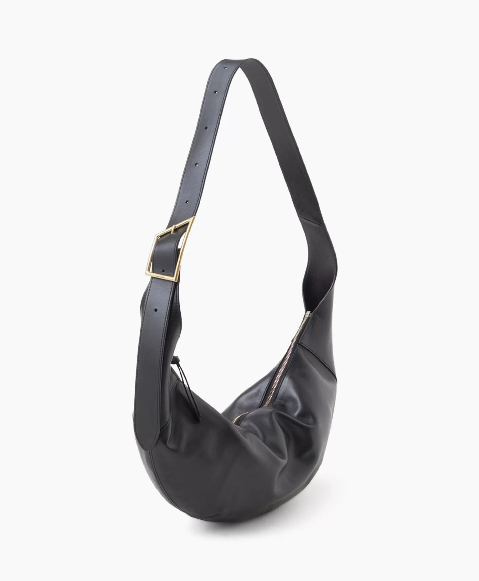 Flash Sale Schouder / Hand Tas Half Moon M Zwart Dames Tassen