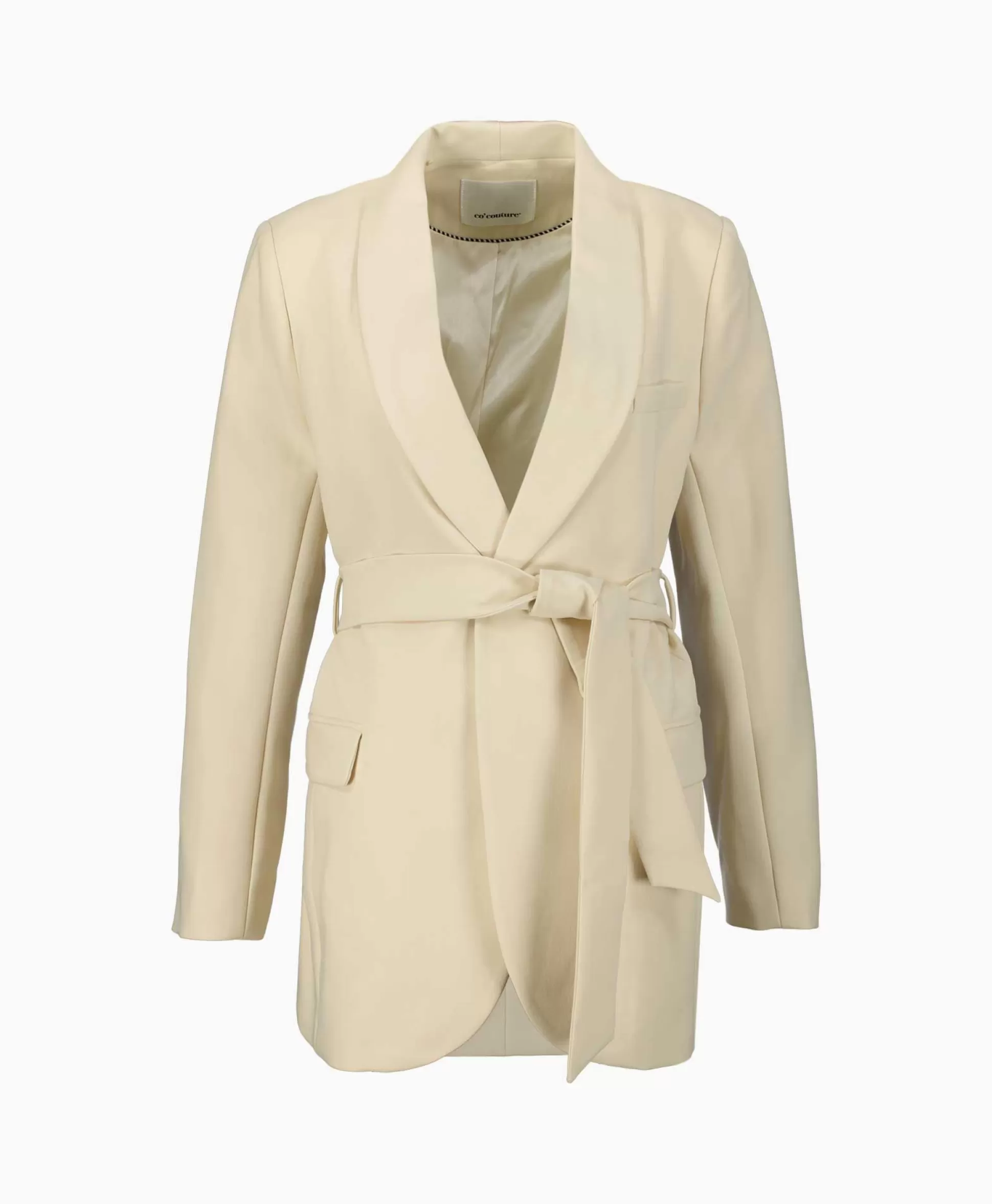 Fashion Co'Couture Blazer Volacc Belt Bruin Dames Blazers