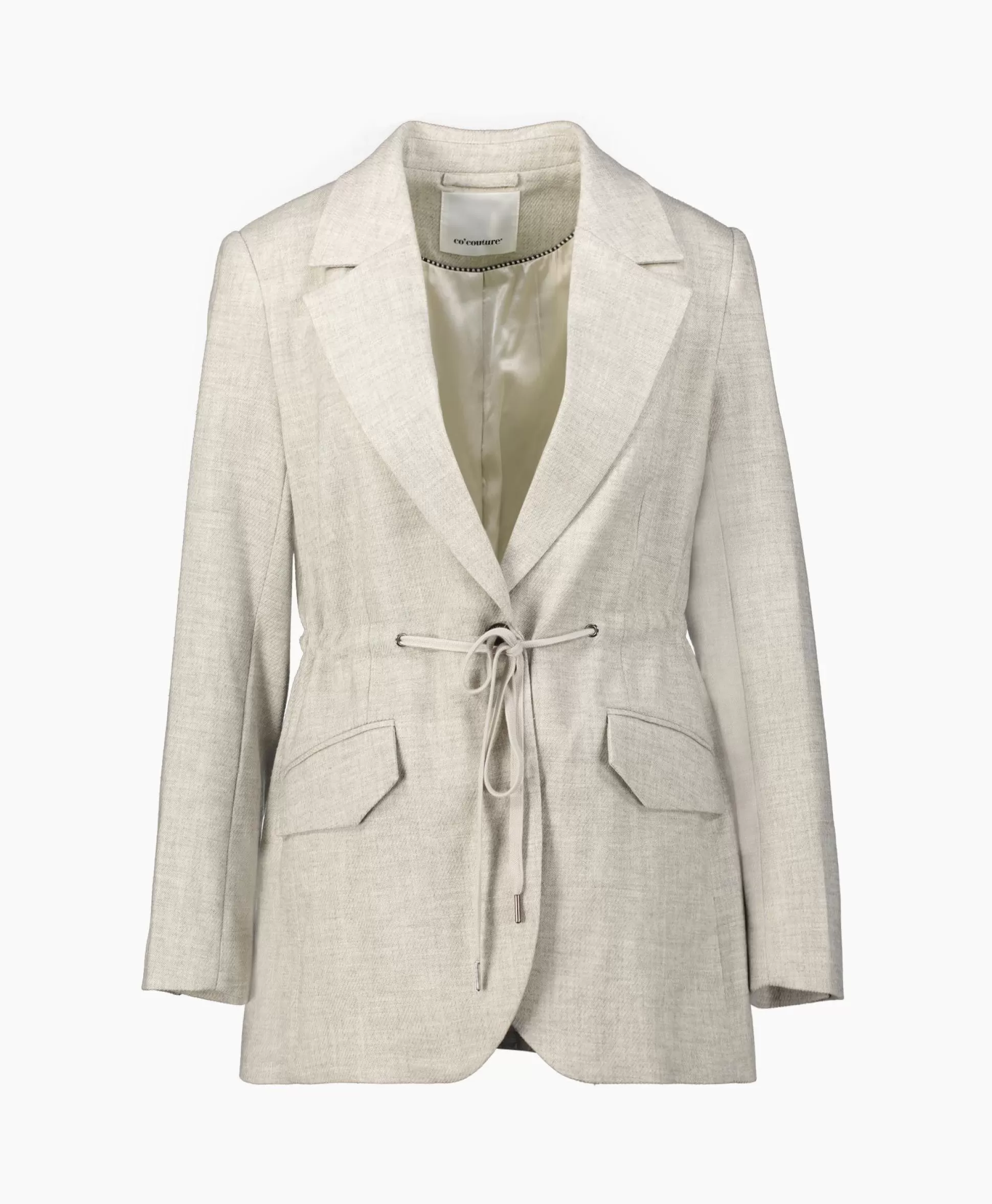 Cheap Co'Couture Blazer Winnie Tie String Grijs Dames Blazers