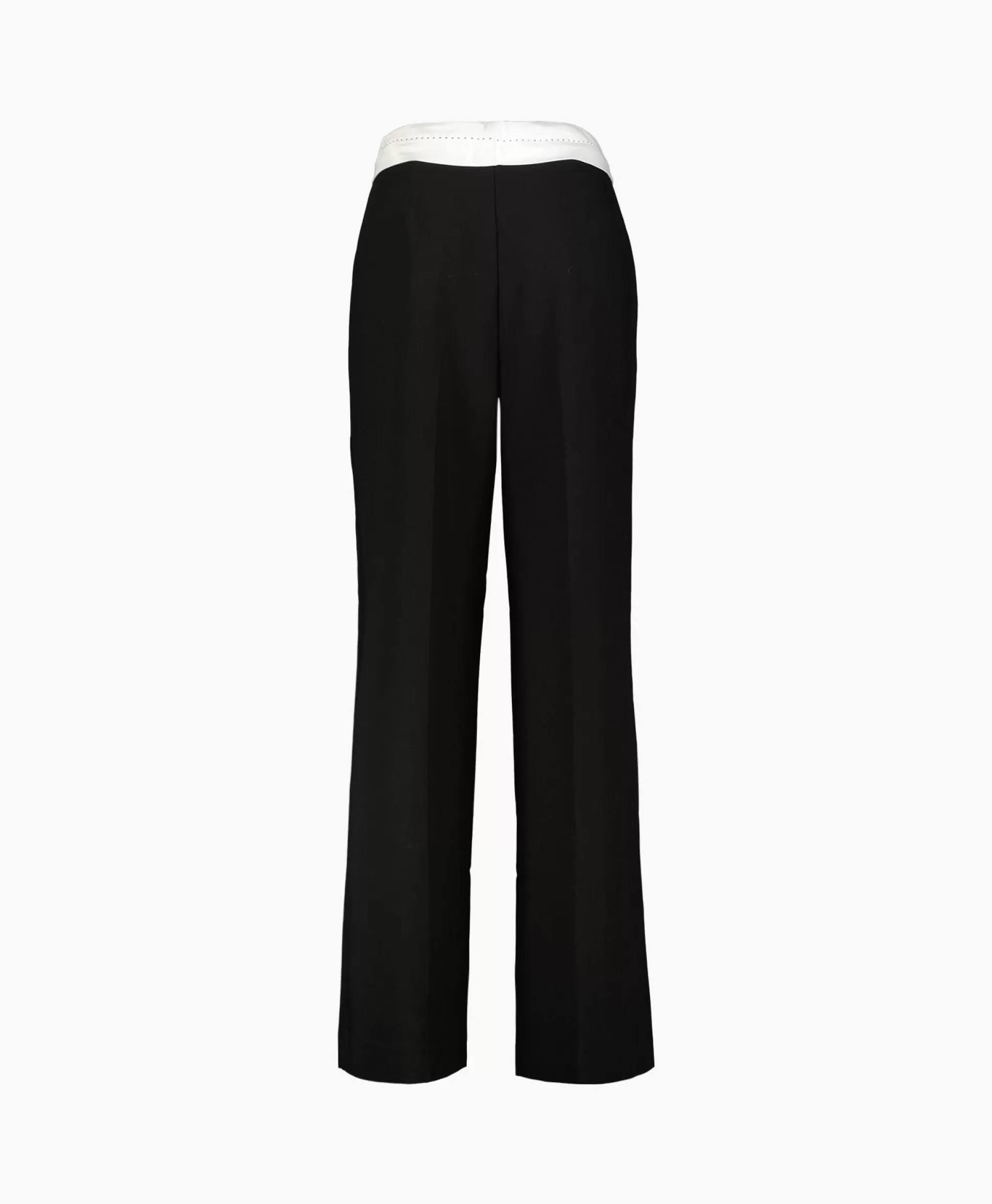 Best Co'Couture Pantalon Vola Reverse Waist Zwart Dames Broeken