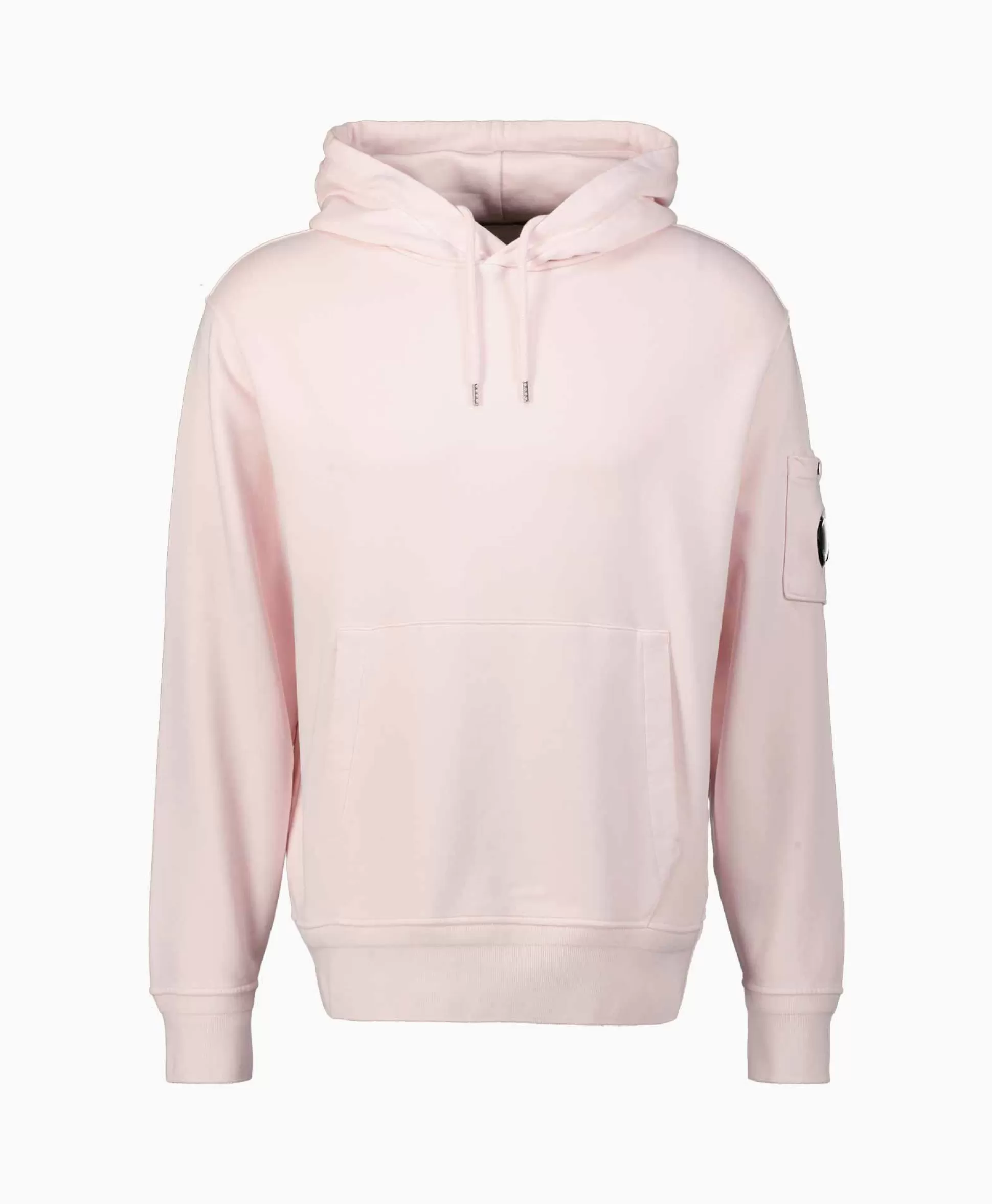 Shop Hoodie Cotton Diagonal Fleece Lens Rose Heren Truien