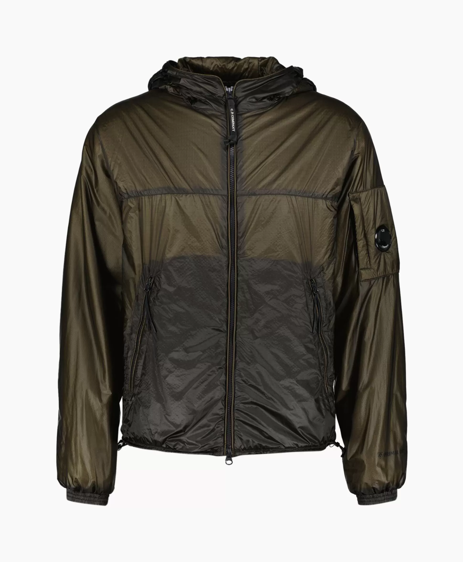 Shop Jack Nada Shell Hooded Groen Heren Jassen