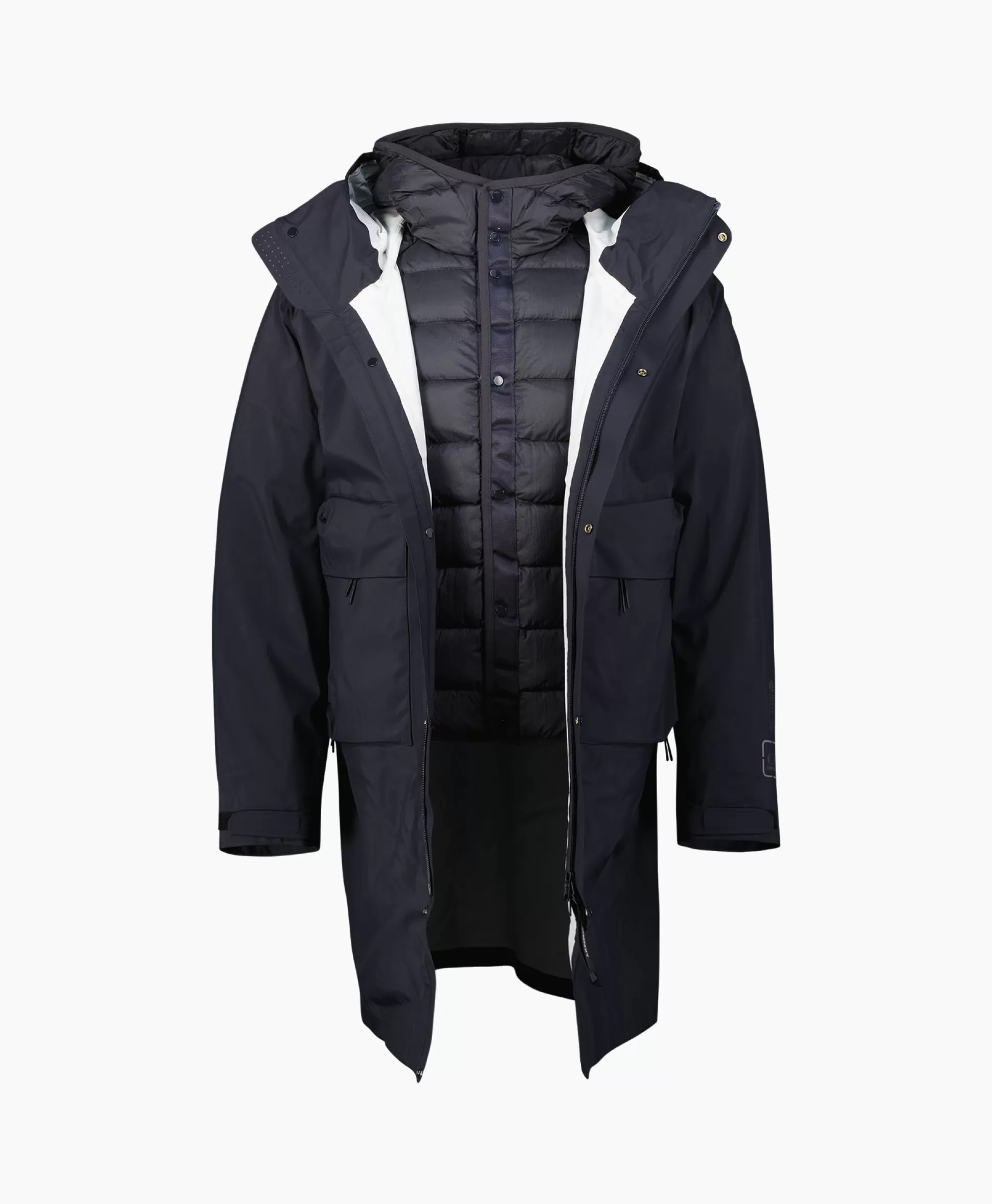 Best Jack Outerwear - Long Jacket Blauw Heren Jassen