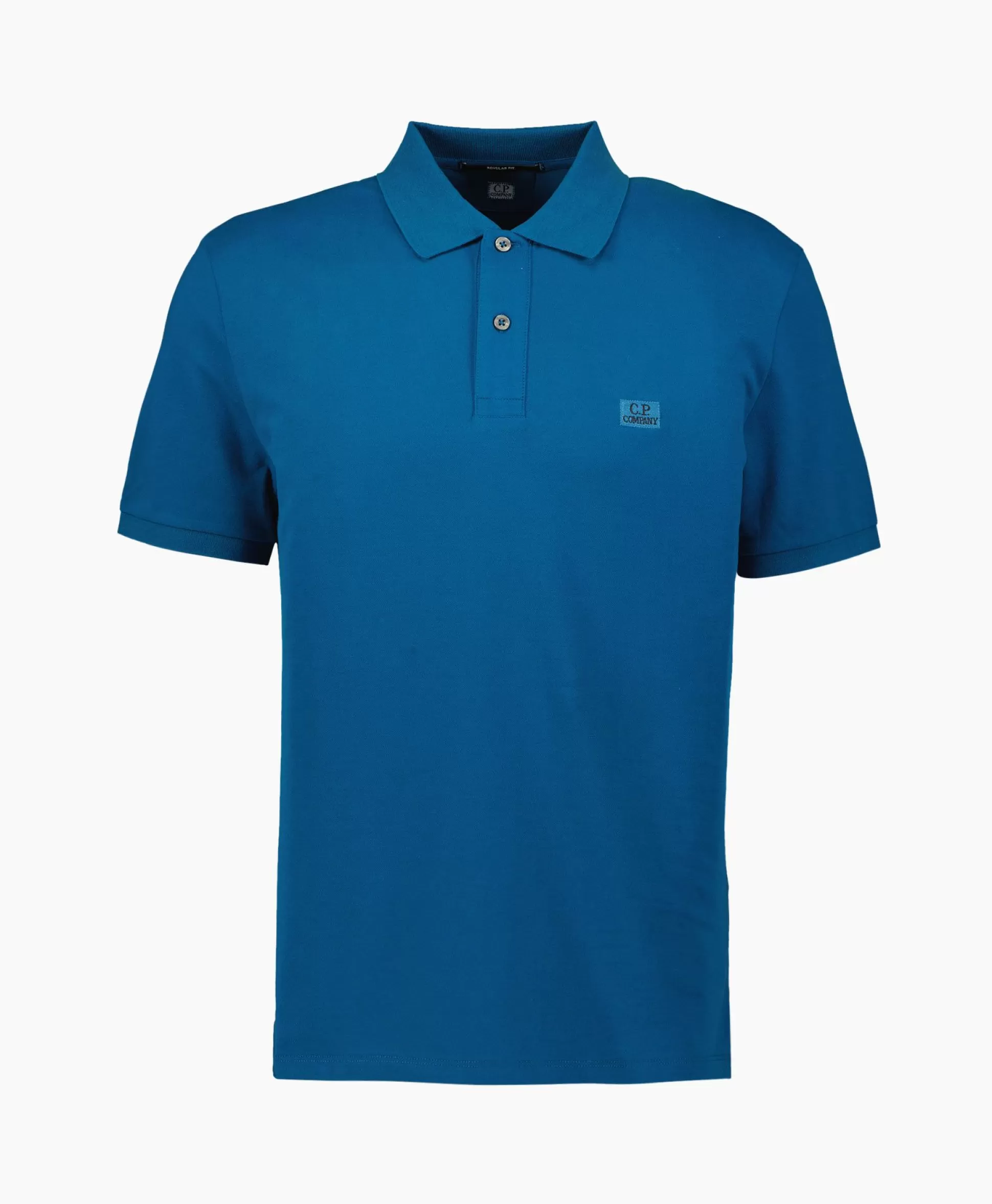 Cheap Polo Stretch Piquet Regular Blauw Heren Polo's