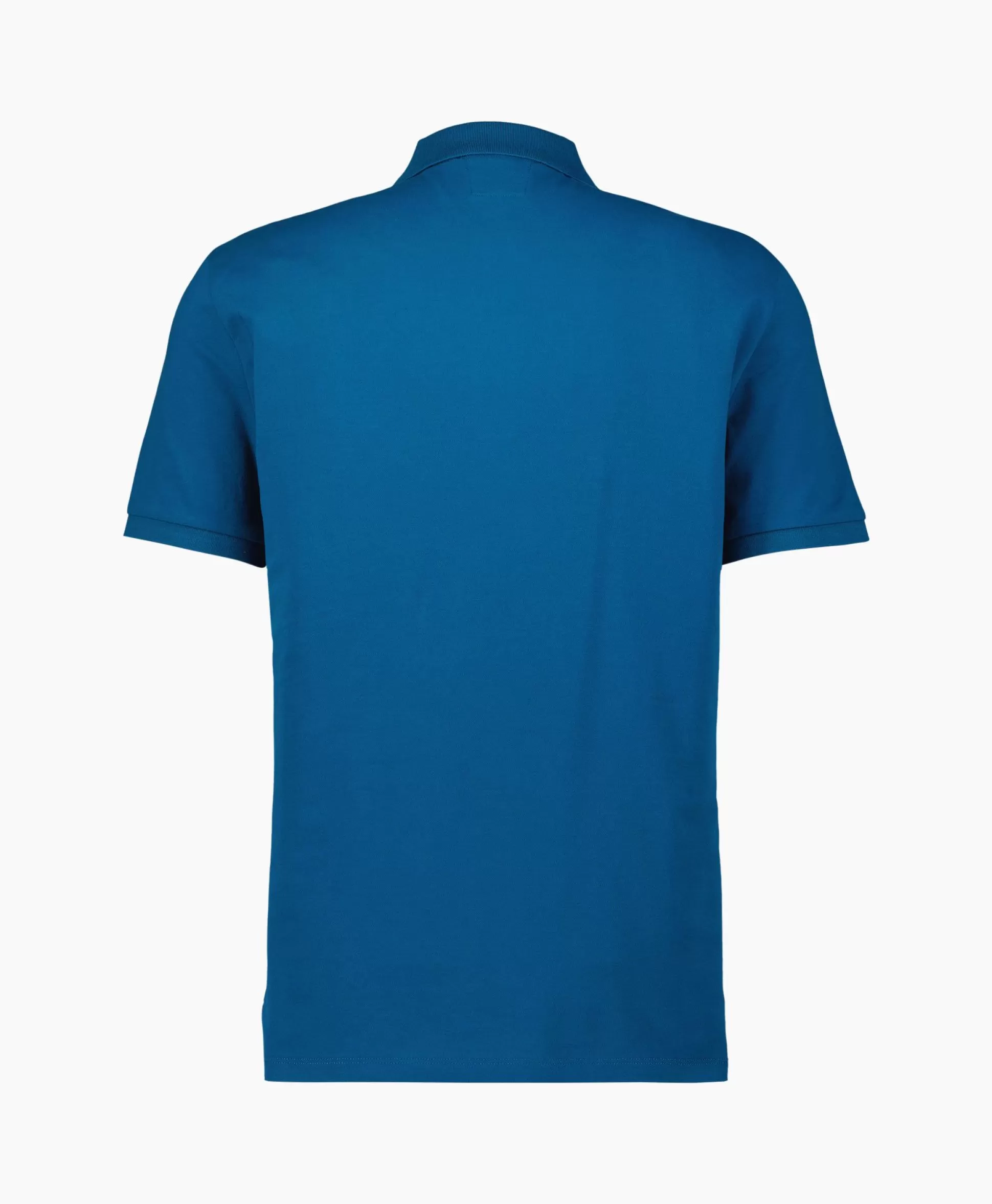 Cheap Polo Stretch Piquet Regular Blauw Heren Polo's