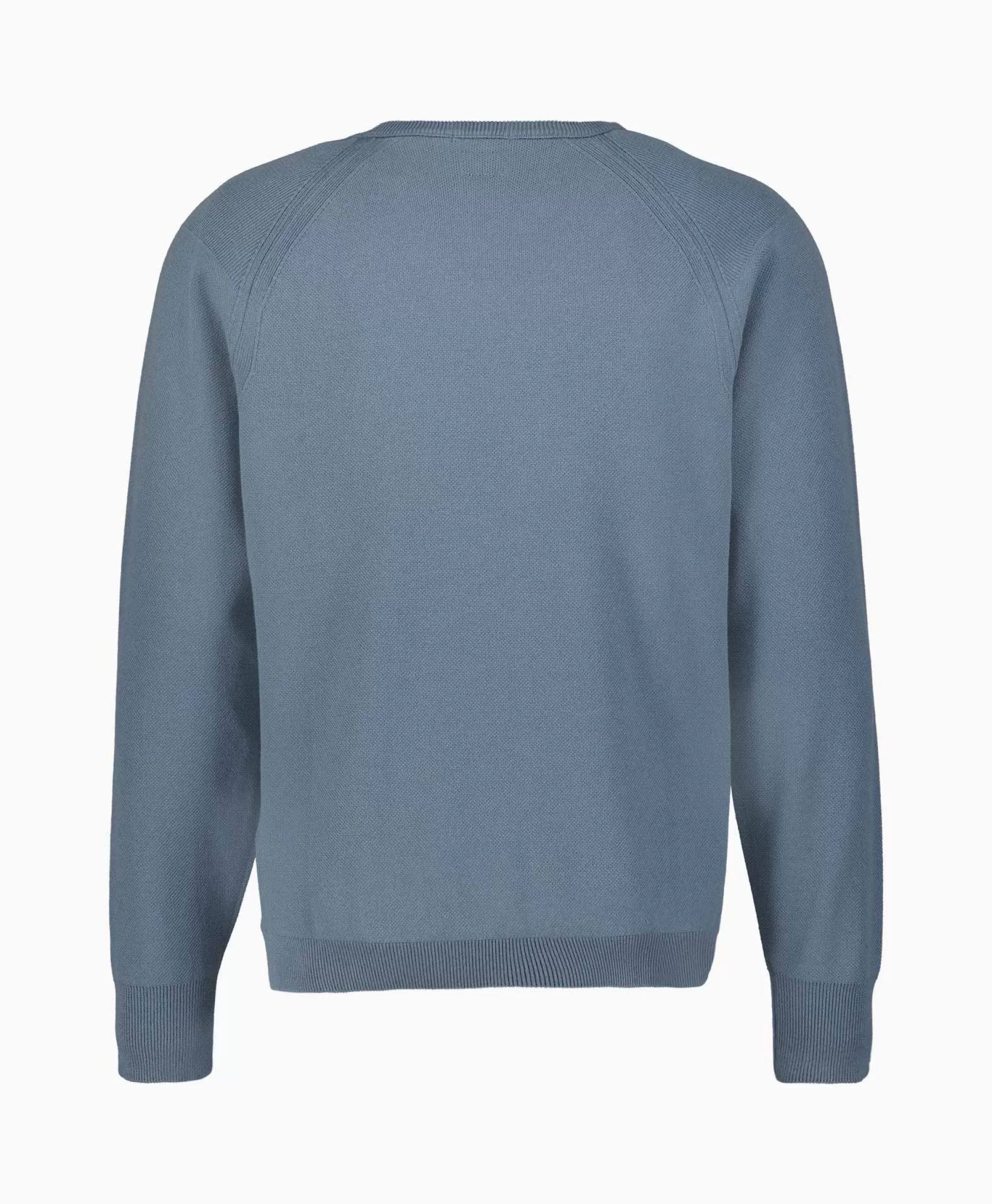 Store Pullover Metropolis Cotton Stretch Blauw Heren Truien