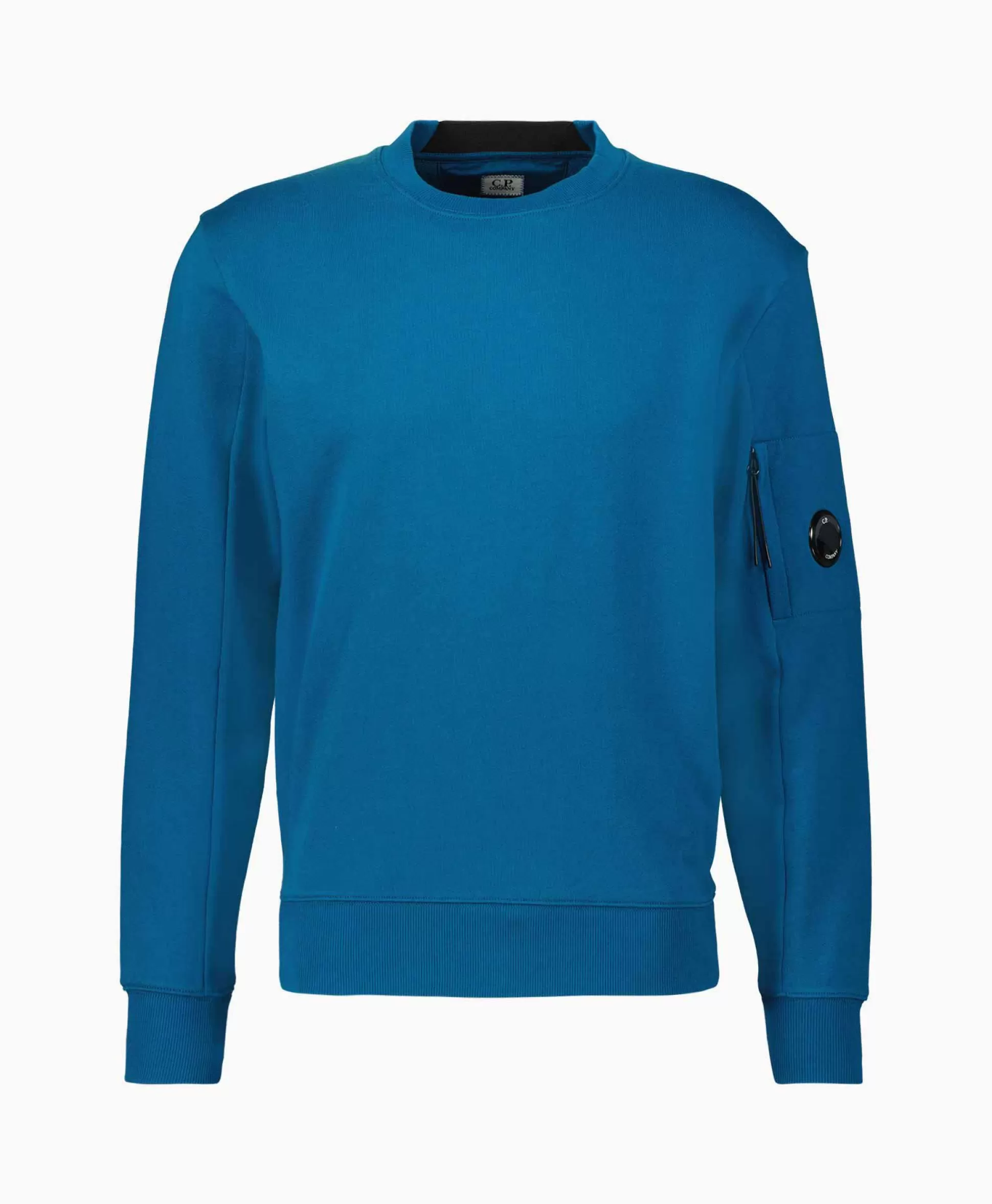 Sale Sweater Diagonal Raised Fleece Blauw Heren Truien