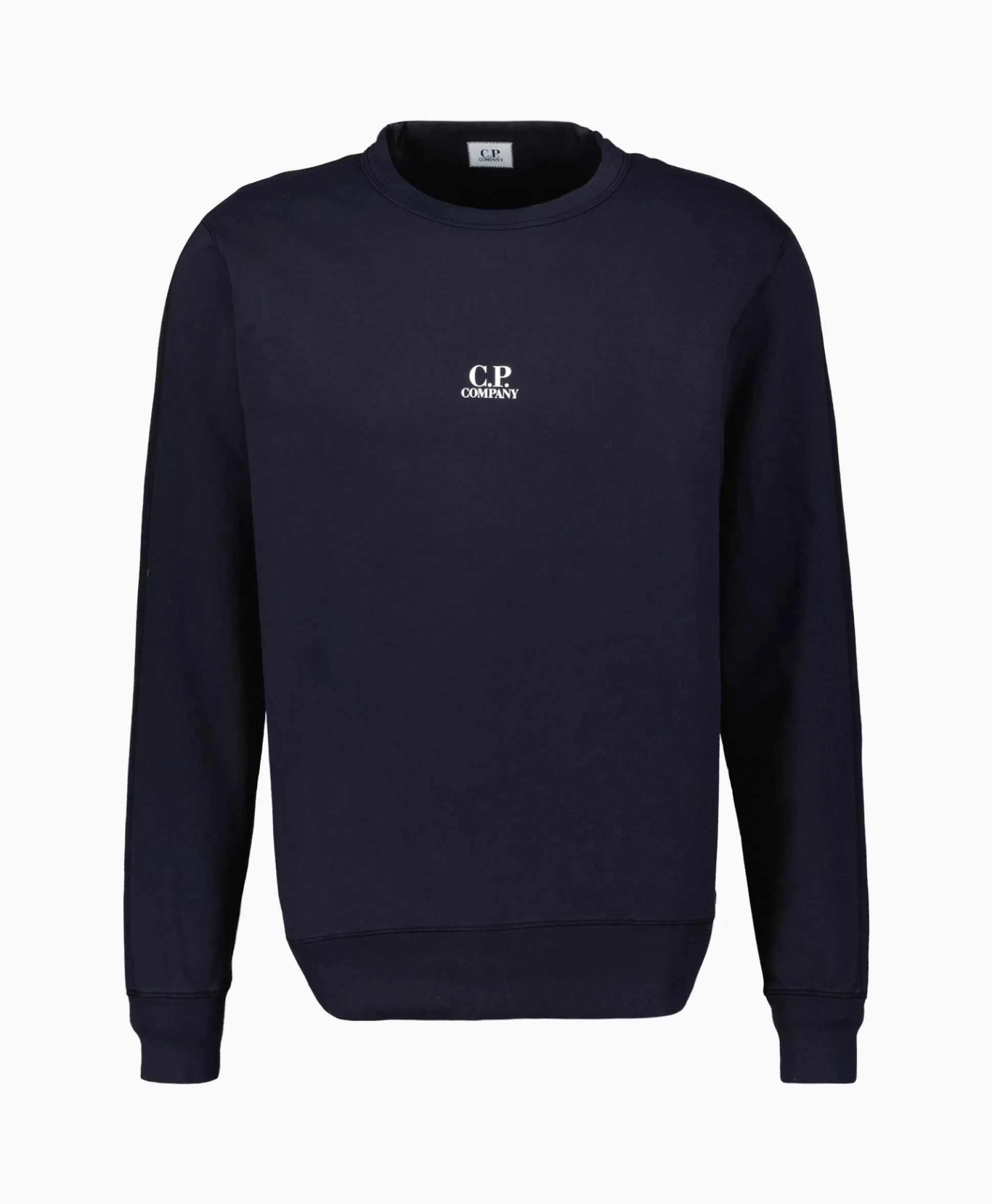 Shop Sweater Light Fleece Logo Donker Blauw Heren Truien