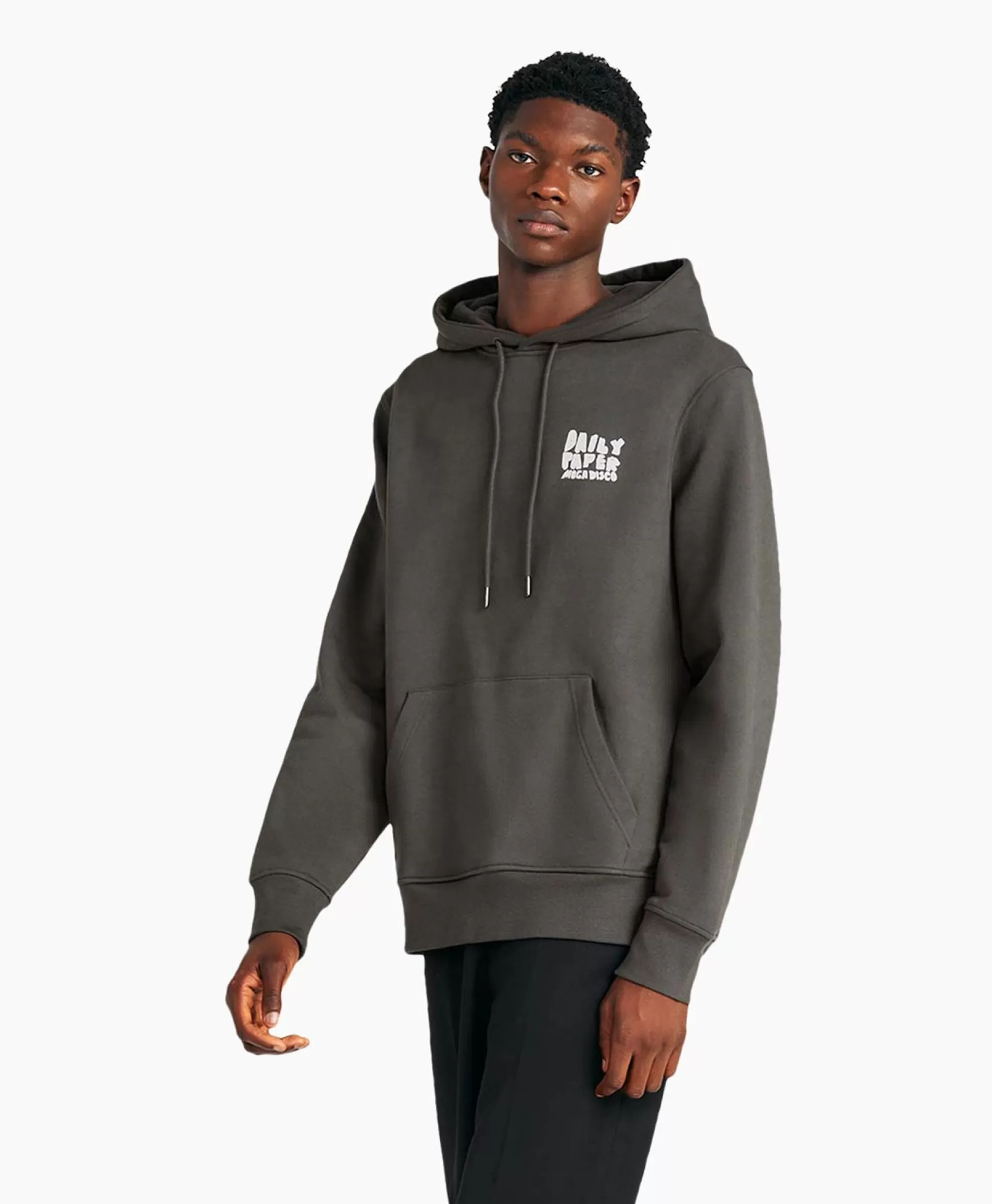 Cheap Hoodie Halim Donker Grijs Heren Truien