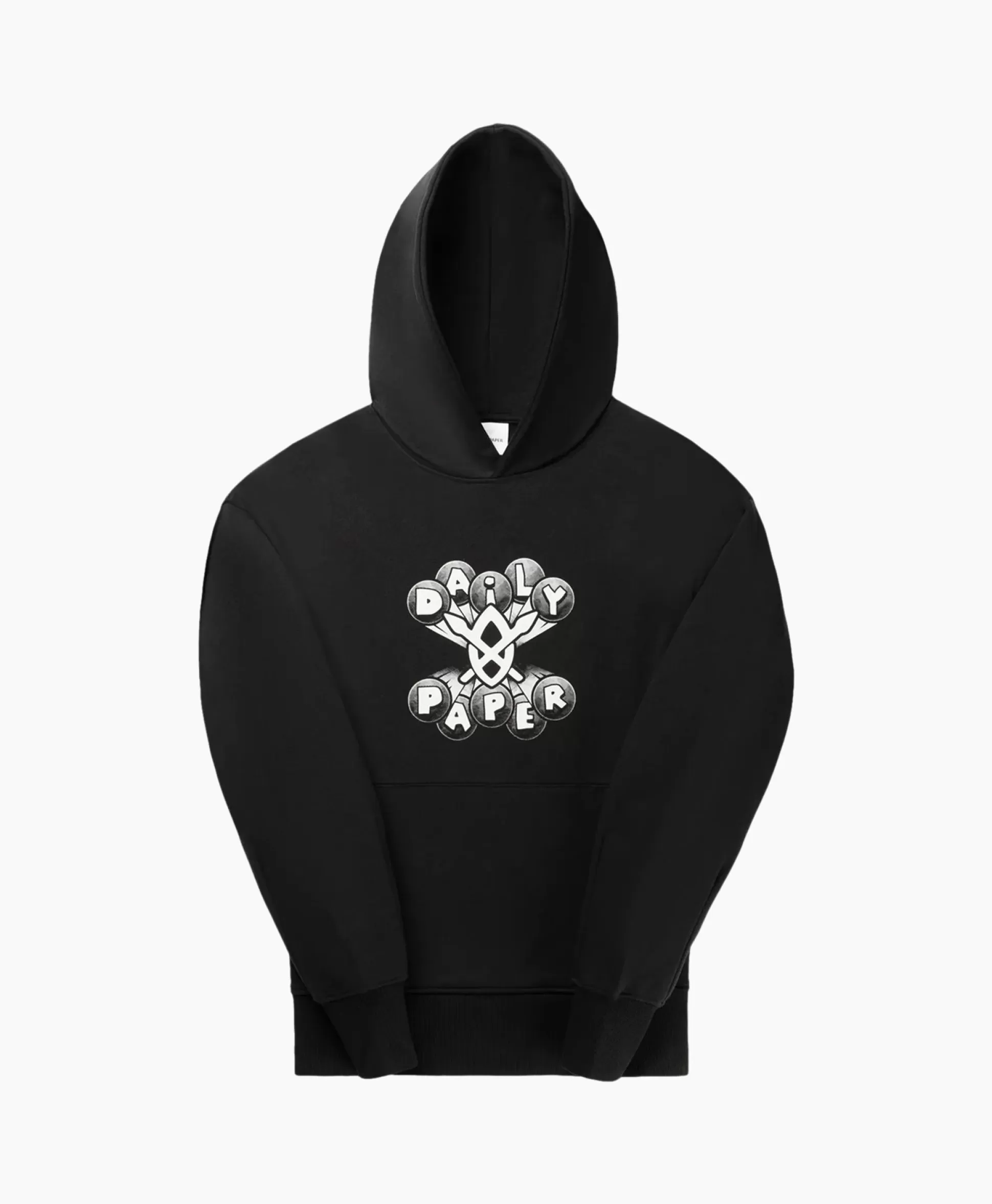 Discount Hoodie Omar Zwart Heren Truien