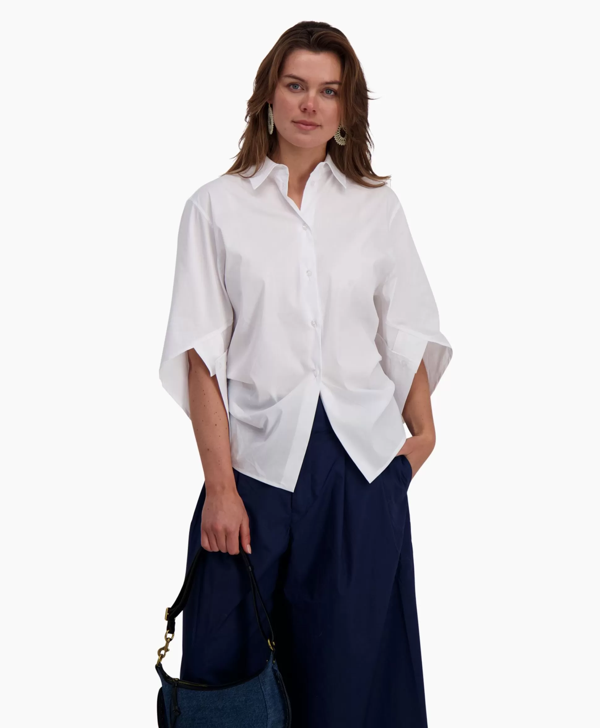 Best D'Arc Blouse Brembrate Wit Dames Blouses