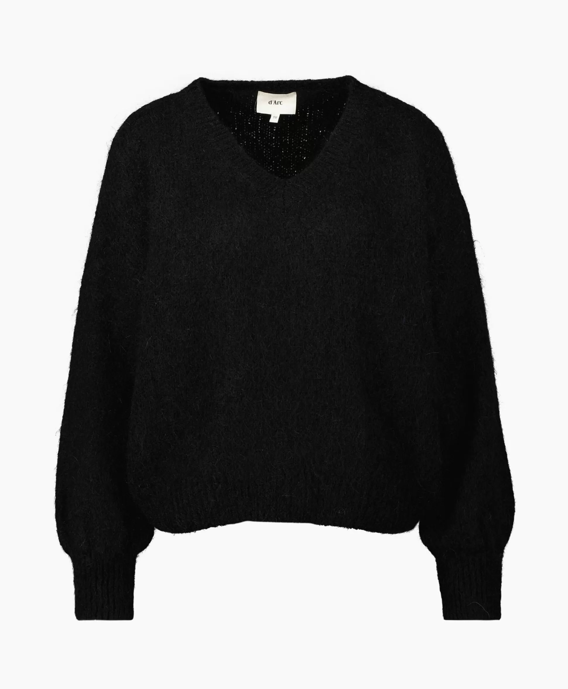 Outlet D'Arc Pullover Bari Zwart Dames Truien