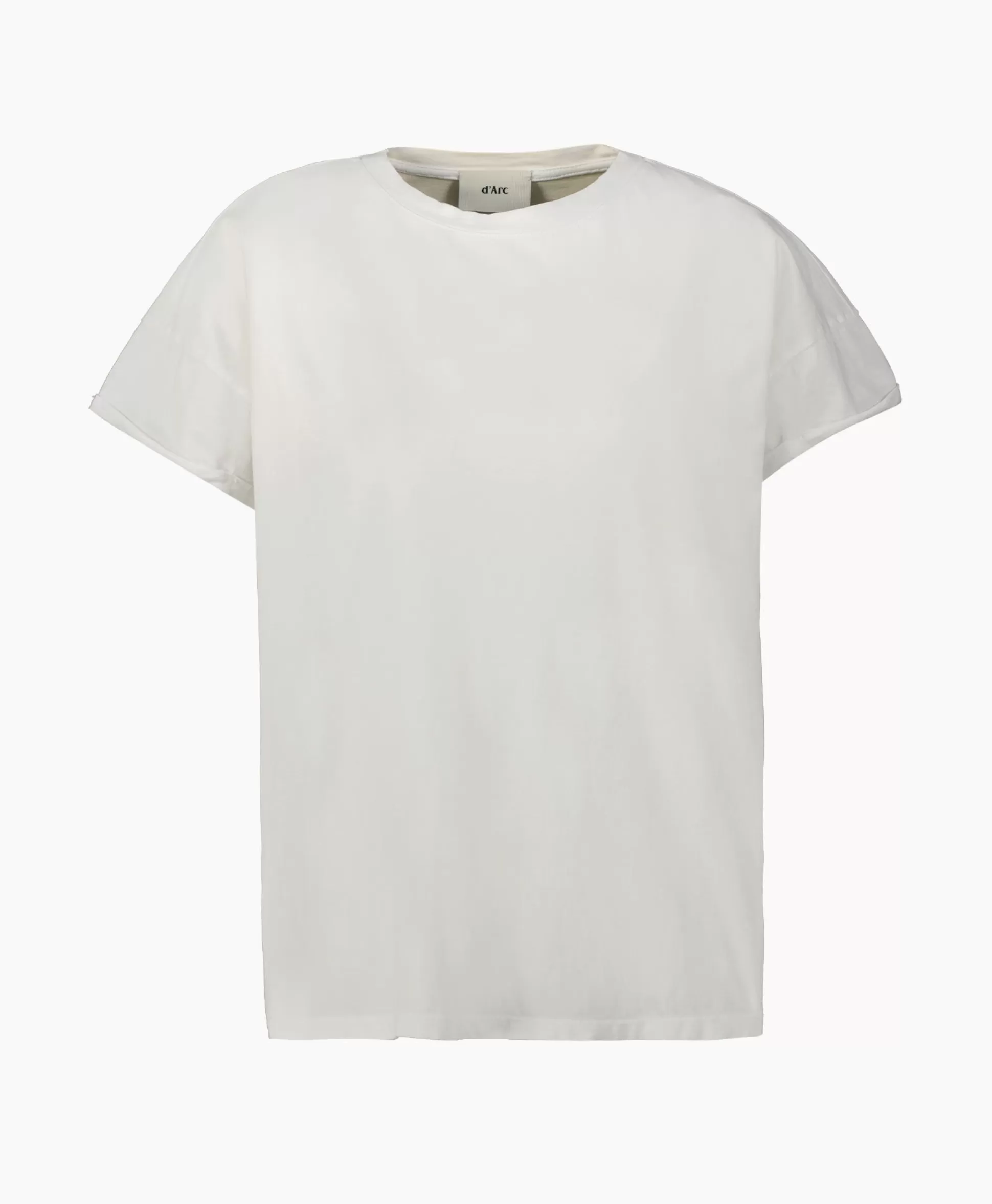 Shop D'Arc T-Shirt Corigliano Calabro Wit Dames T-Shirts & Tops