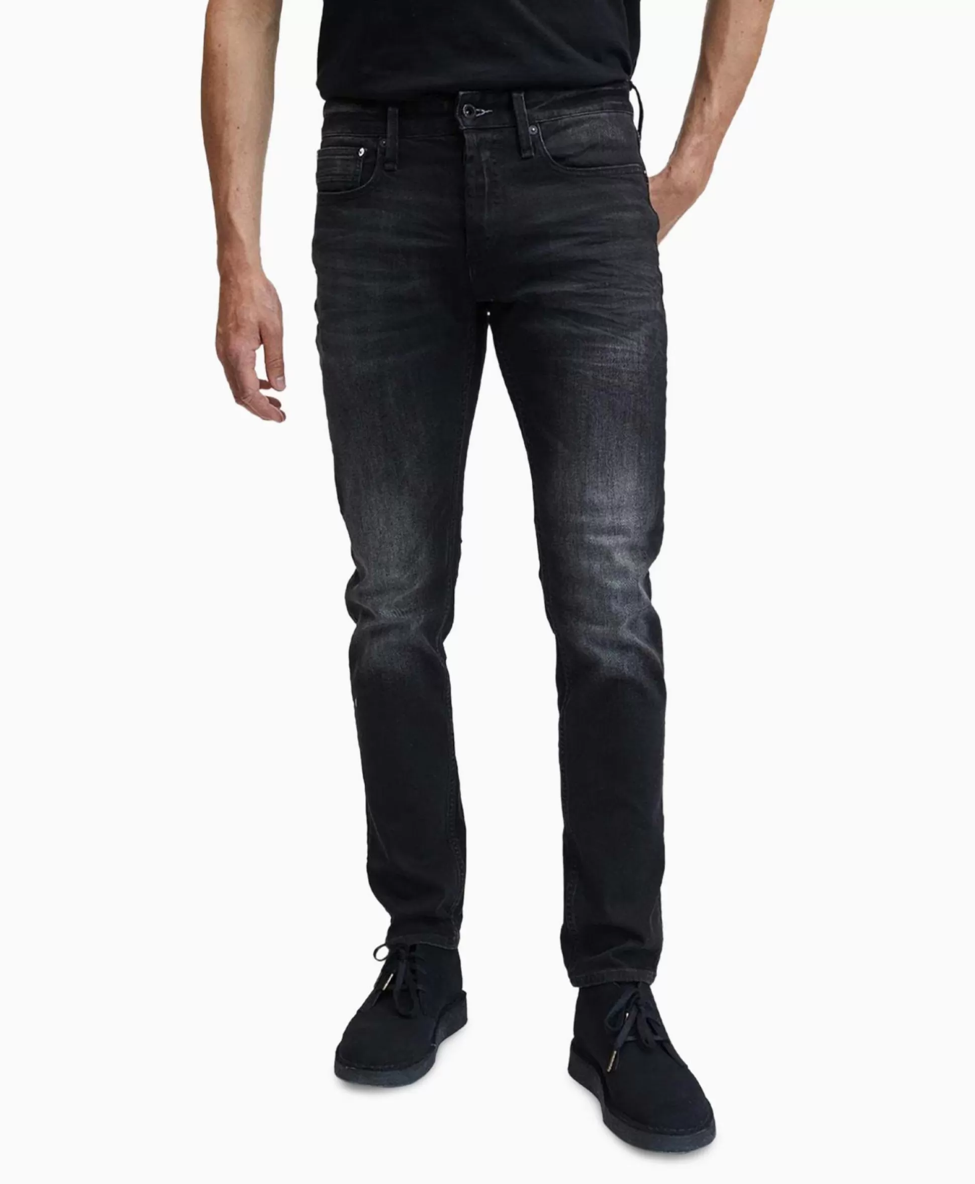 Hot Jeans Razor Aceb Zwart Heren Broeken